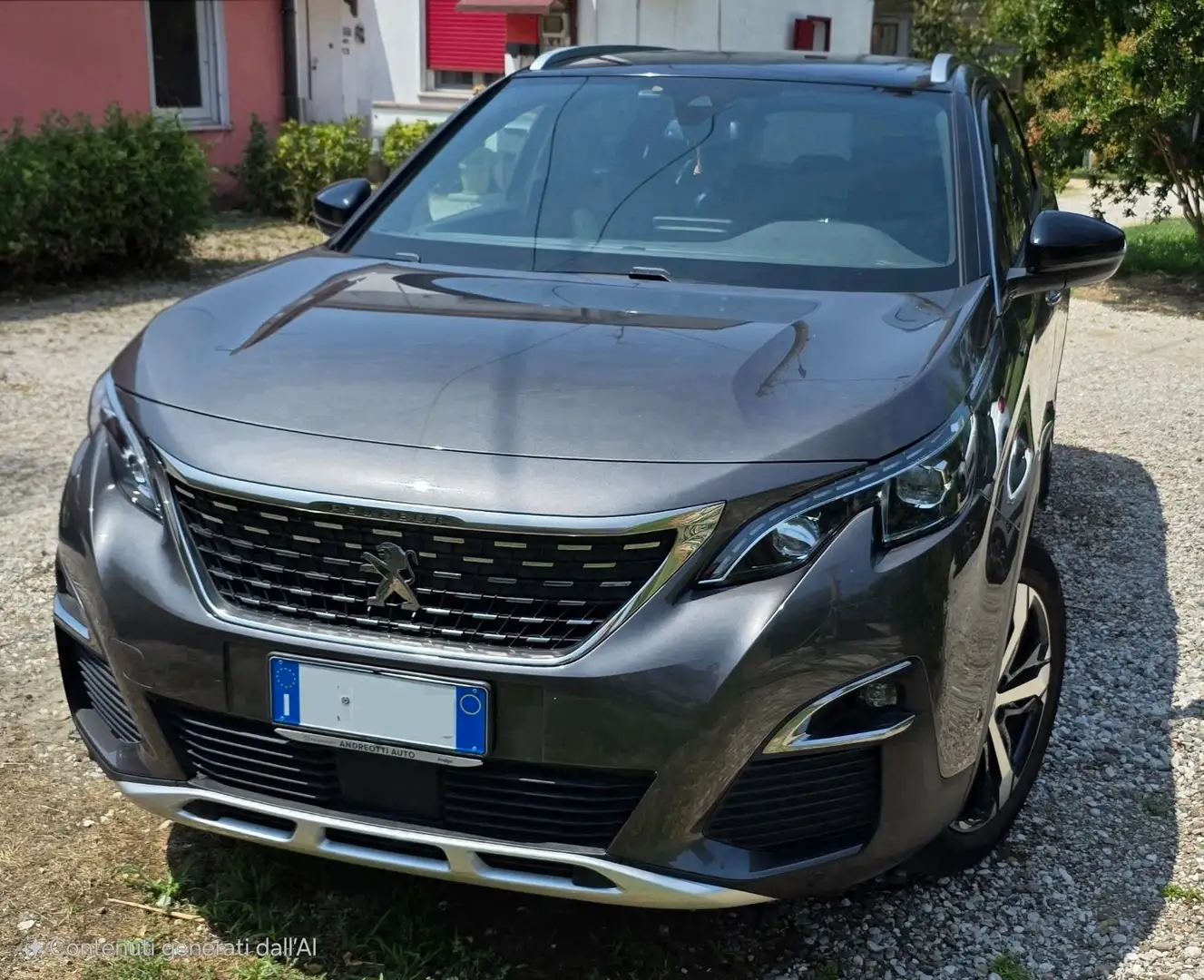 Peugeot 5008 5008 II 2016 1.6 bluehdi GT Line Grigio - 1