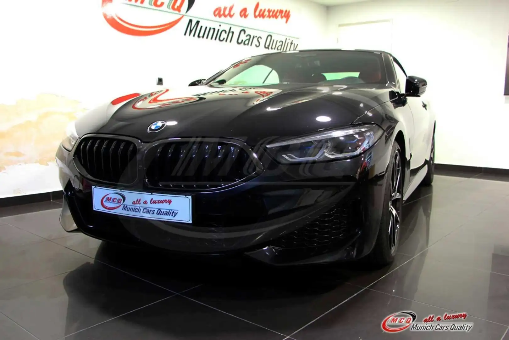 BMW 840 840d Cabrio xDrive Noir - 2