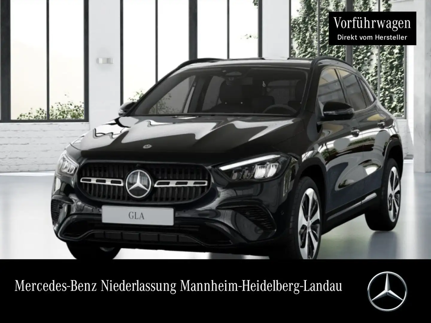 Mercedes-Benz GLA 180 PROGRESSIVE+NIGHT+PANO+360°+LED+TOTW+7G Schwarz - 1