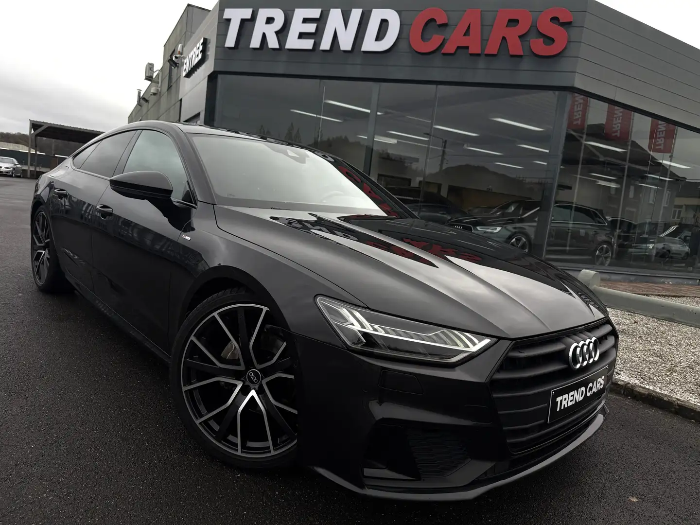 Audi A7 3X S-LINE 40TDi AUT. PANO KEYLESS FULL MATRIX CUIR Grijs - 2