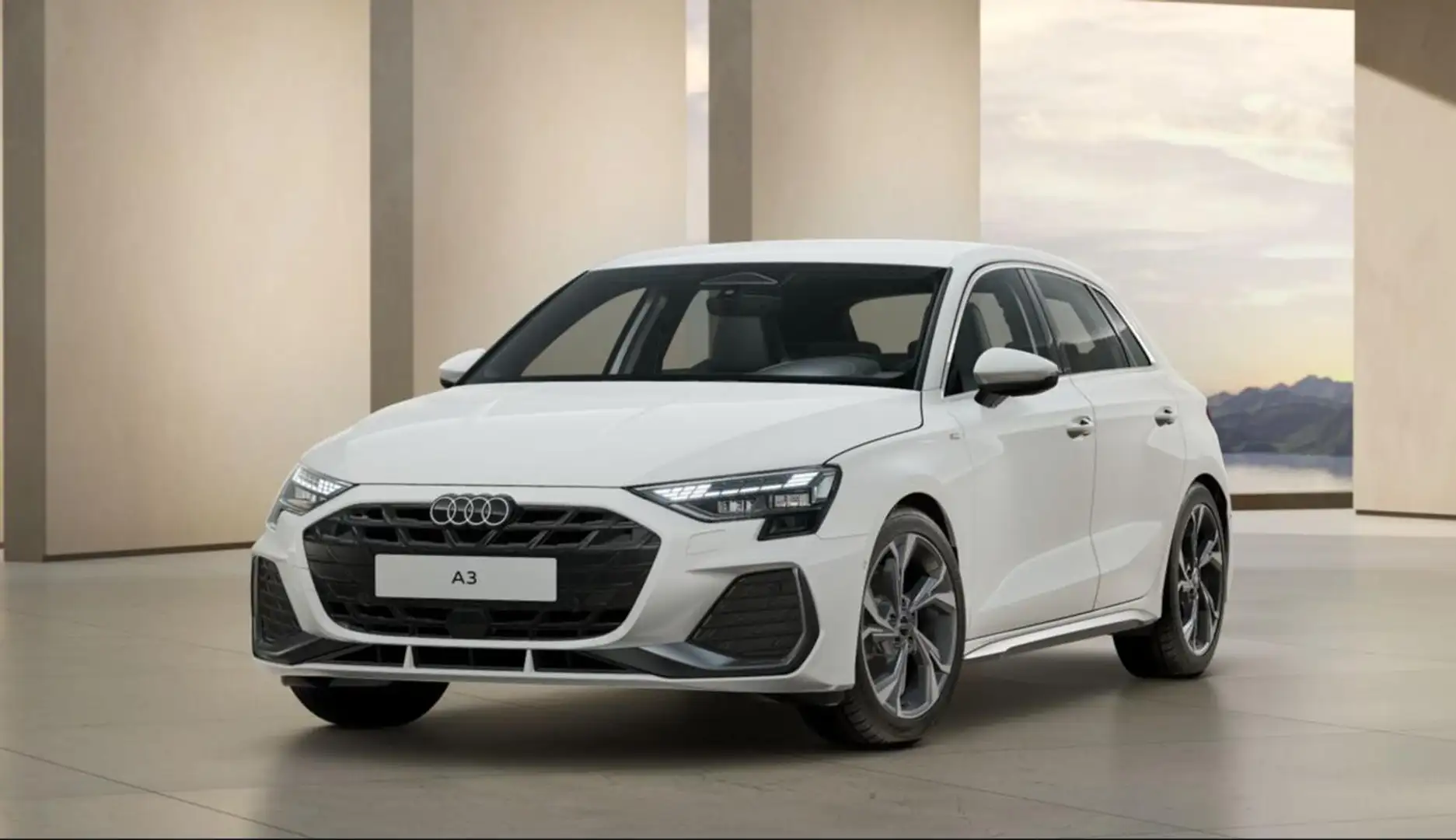 Audi A3 SPB TDI 110 kW S tronic S line edition KM0 Bianco - 1