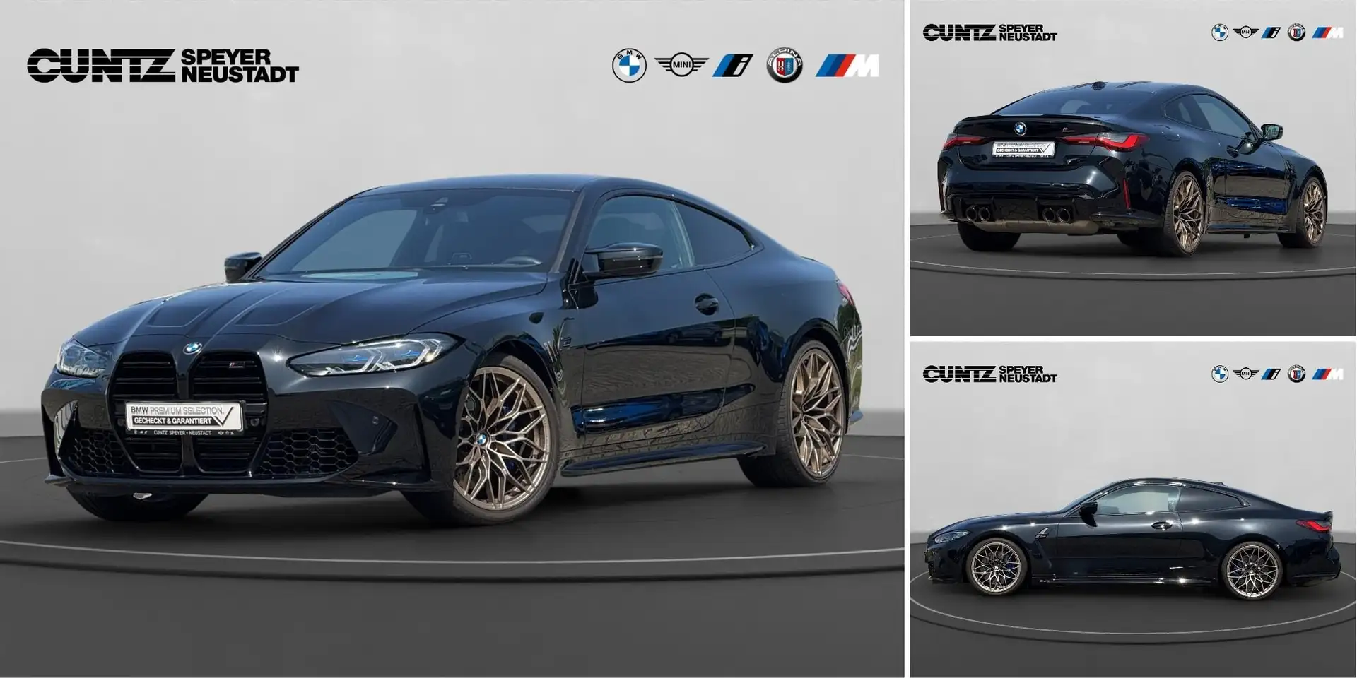 BMW M4 Competition  Harman/Kardon Laserlicht ParkingAssis Noir - 1