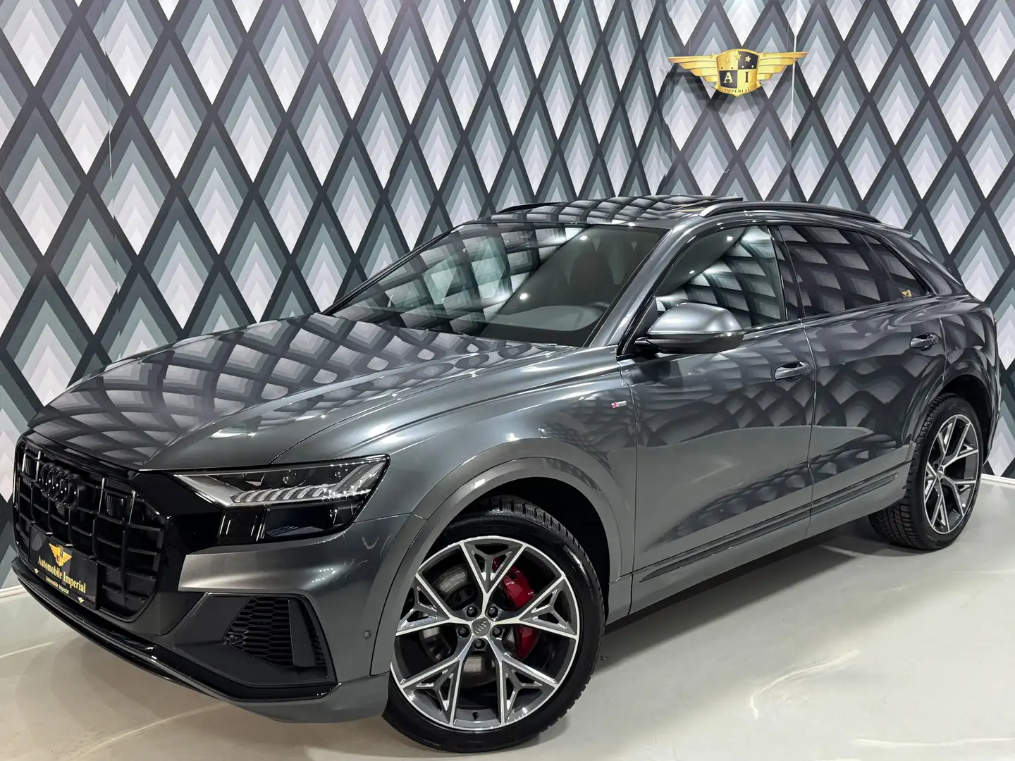 Audi Q8 50 TDI Quattro // S-LINE // MATRIX // AHK // Grau - 2