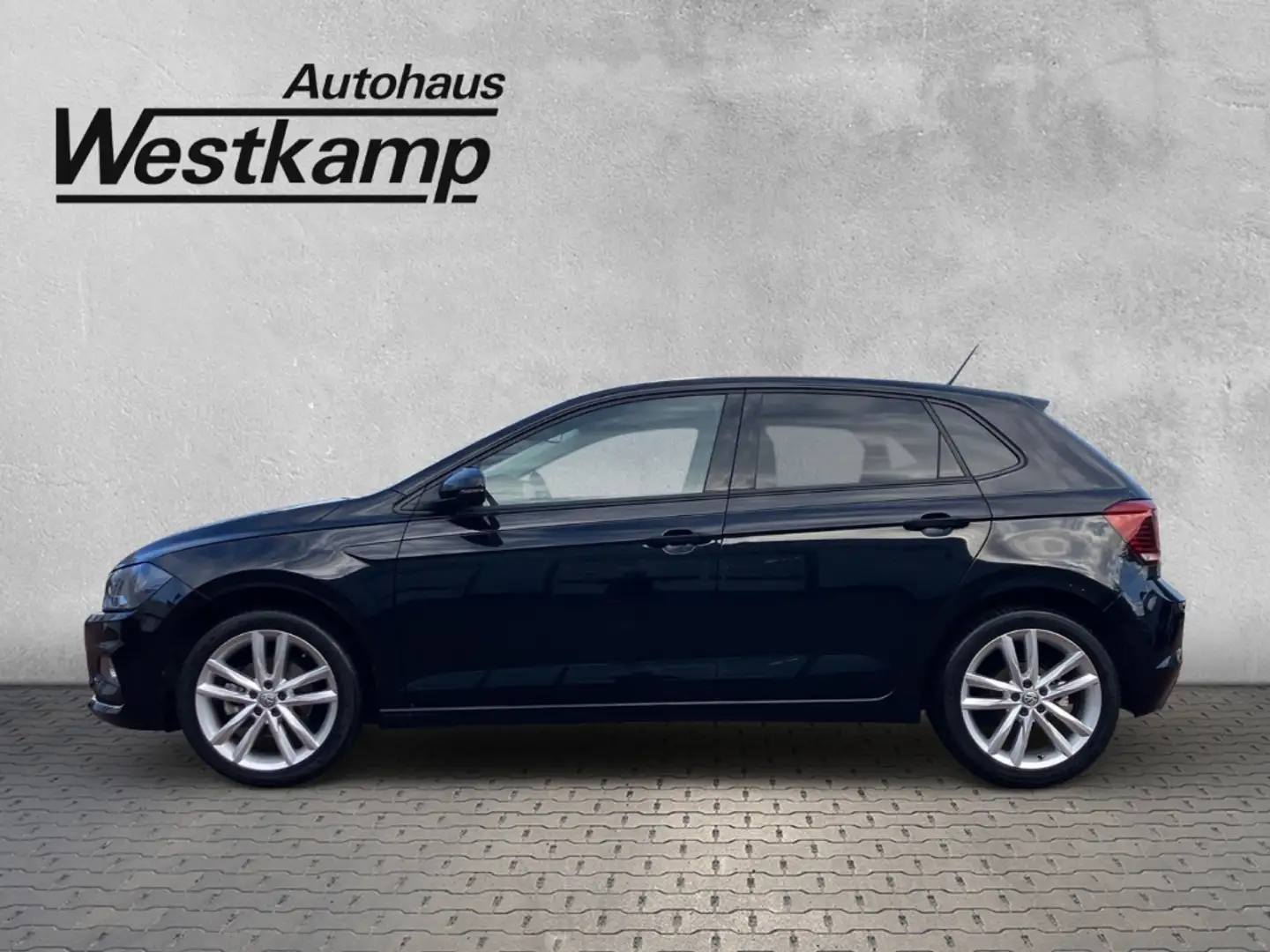 Volkswagen Polo Highline 1,0 TSI 6-Gang Abstandstempomat Navi Einp Nero - 2
