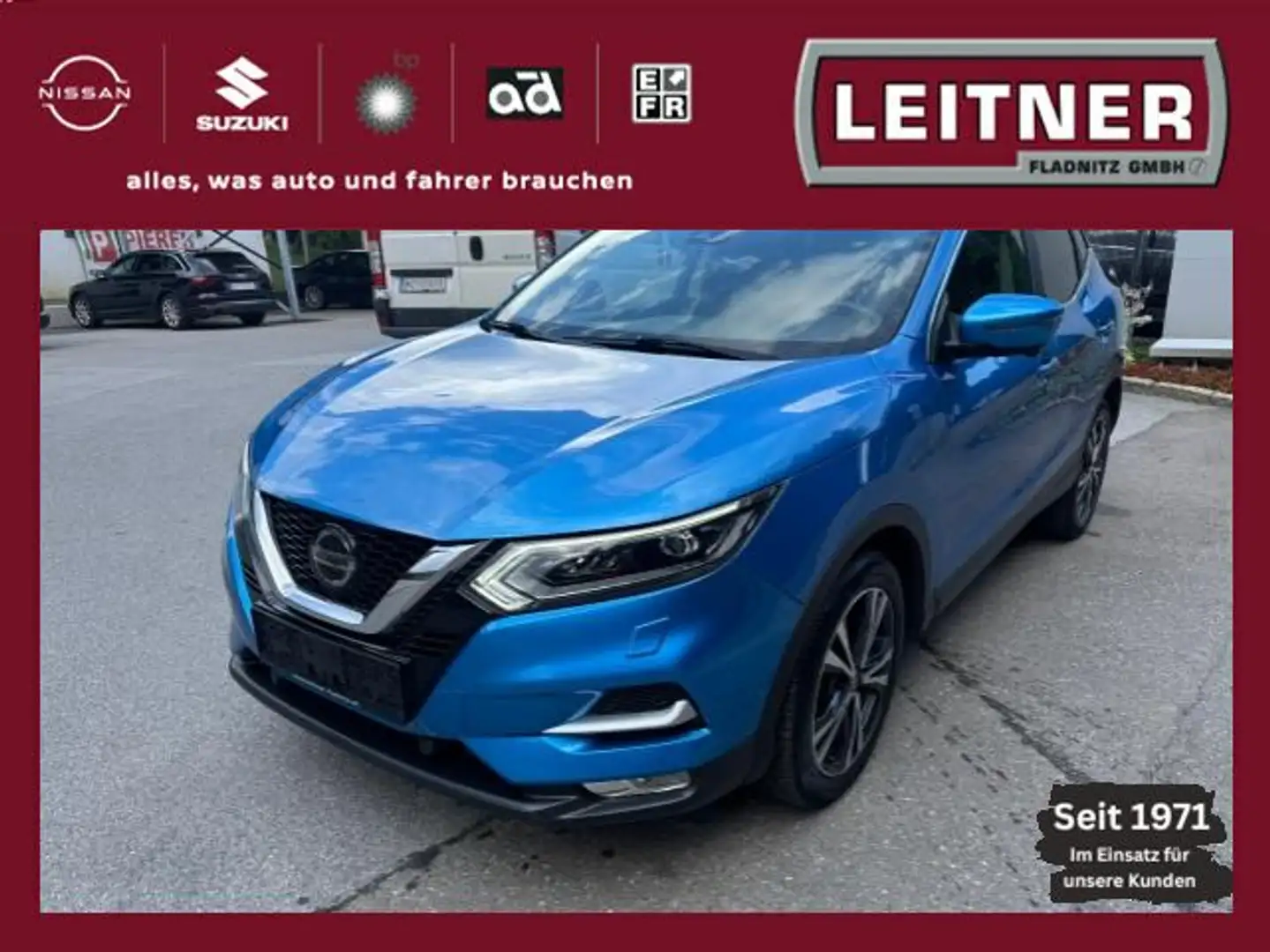 Nissan Qashqai Qashqai 1,3 DIG-T N-Connecta Aut. Blau - 1