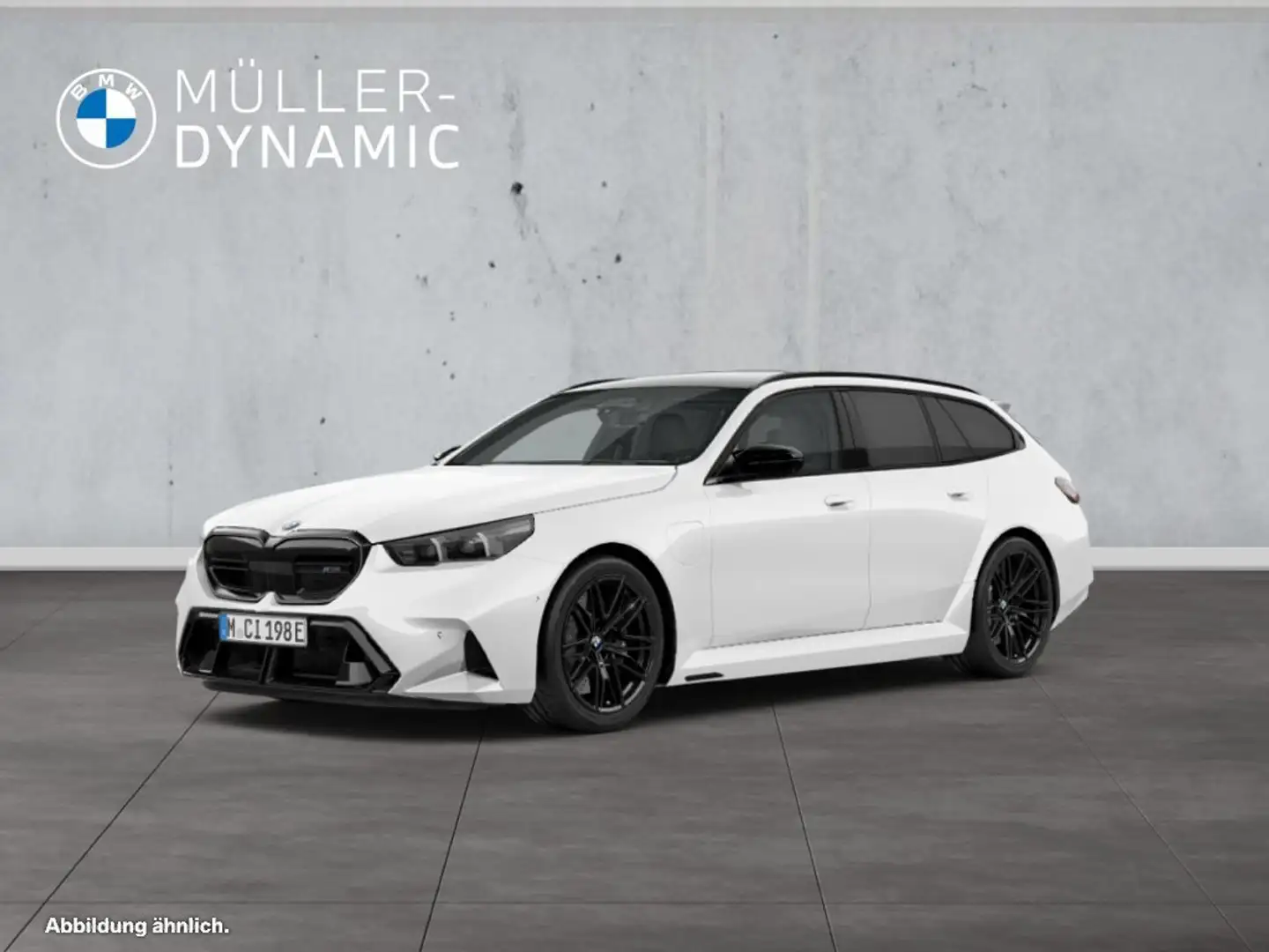 BMW M5 Touring LED B&W HUD M DRIVE PROF AHK KOMFORTZUG 36 Weiß - 1