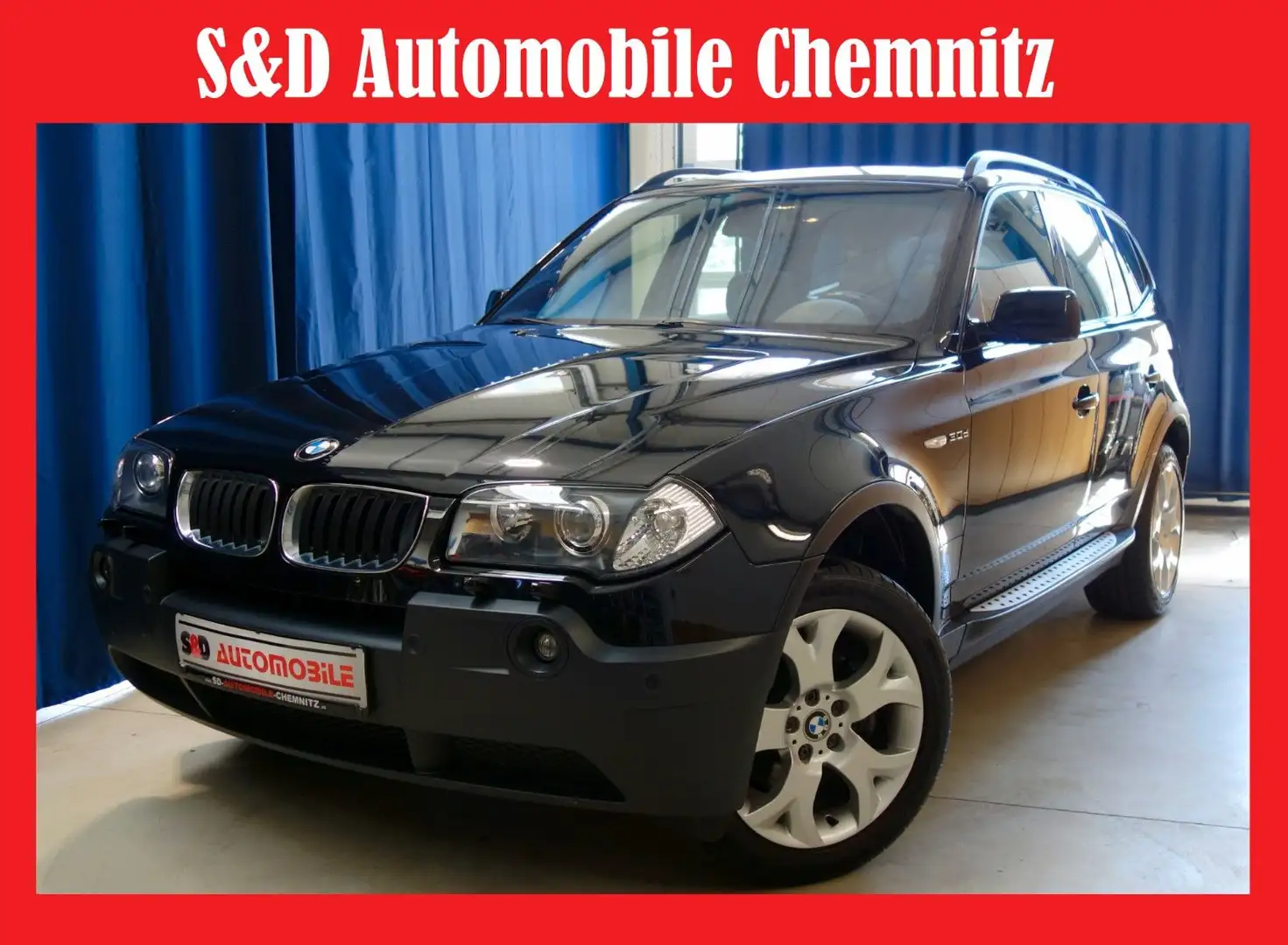 BMW X3 3.0d" SPORT "TÜV"GARANTIE" Noir - 1