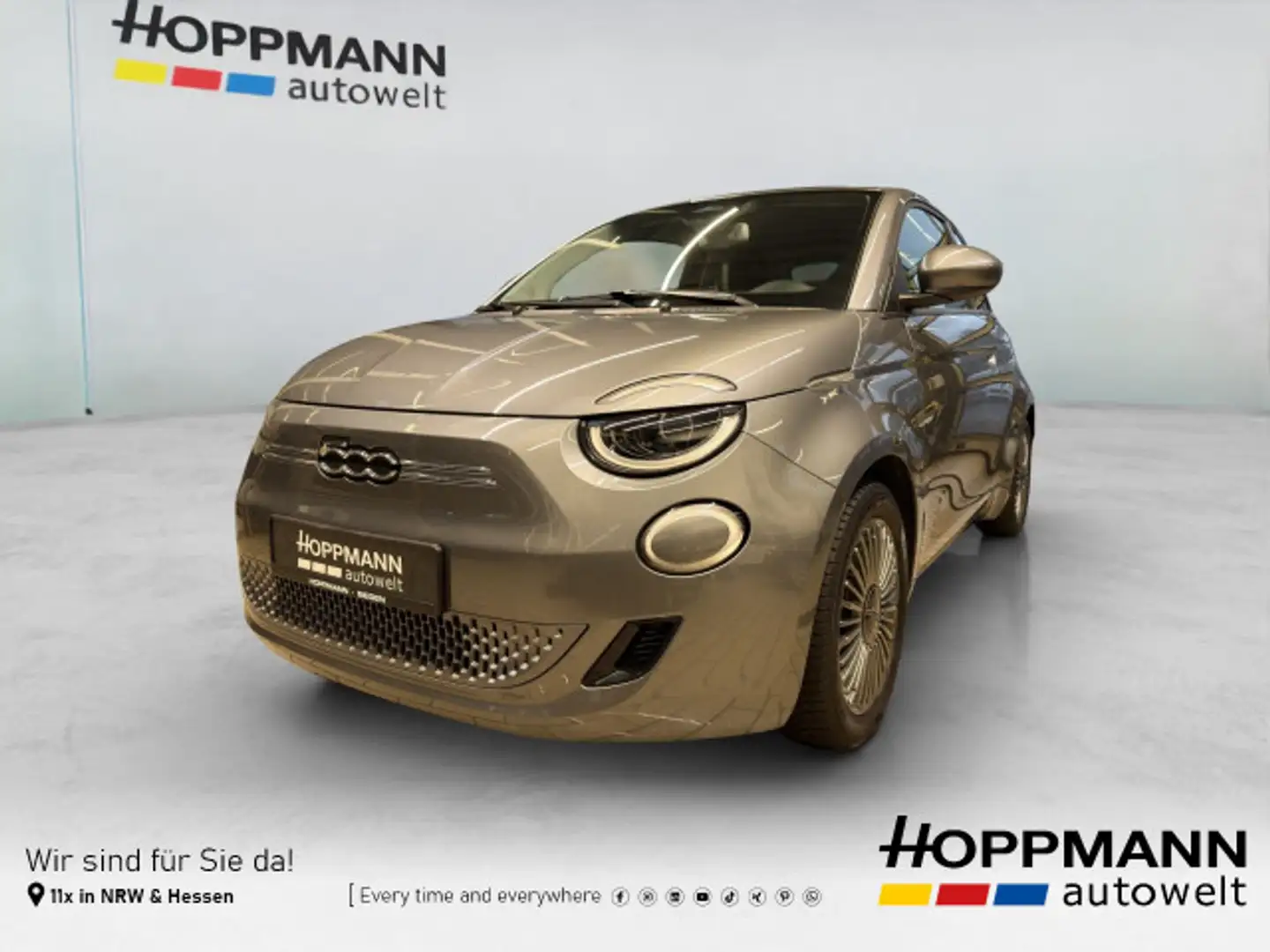 Fiat 500e + Wallbox DAB CarPlay Keyless Kamera Gris - 1