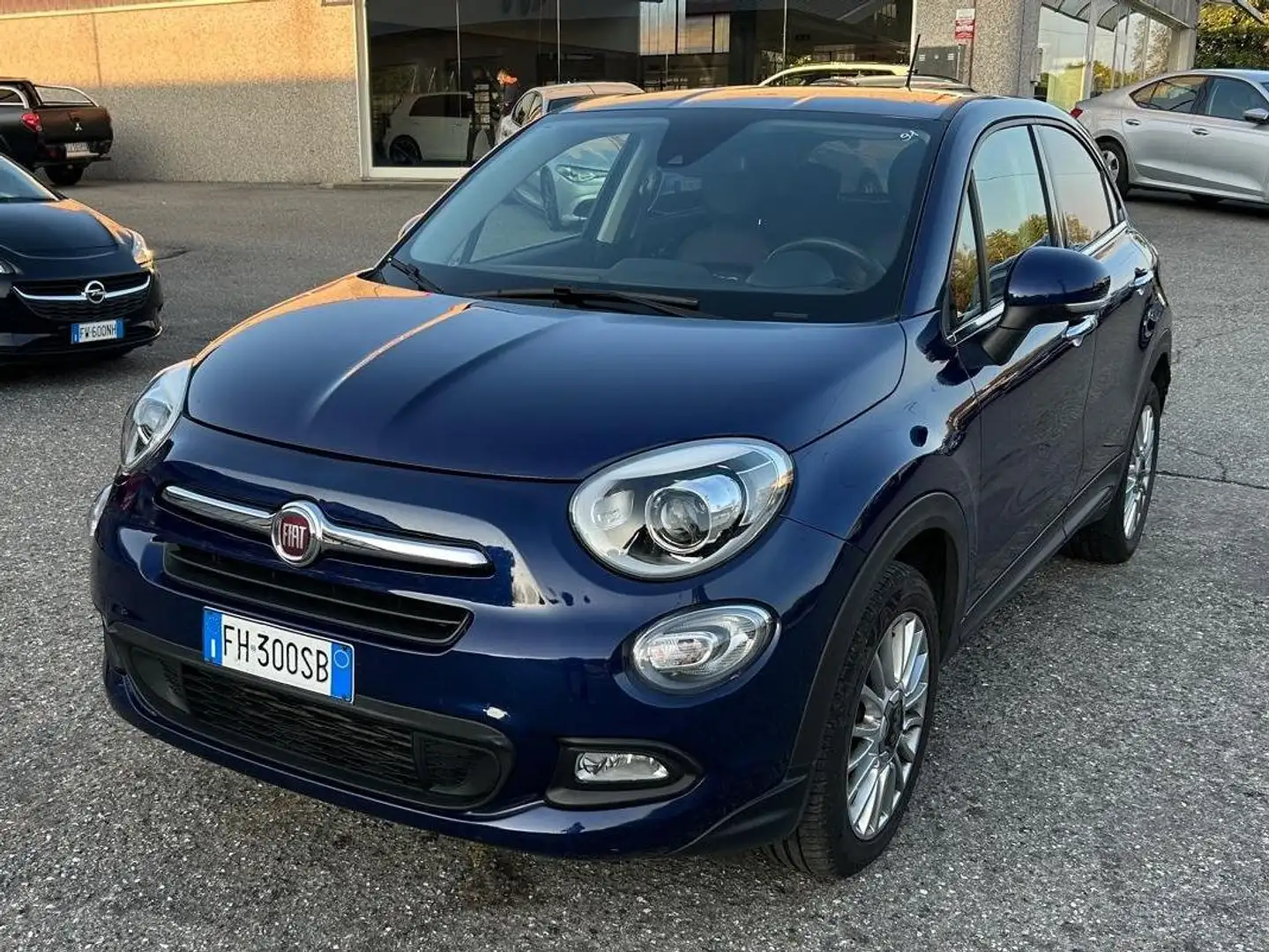 Fiat 500X 500 X 2015 1.6 mjt Lounge 4x2 120cv Bleu - 1