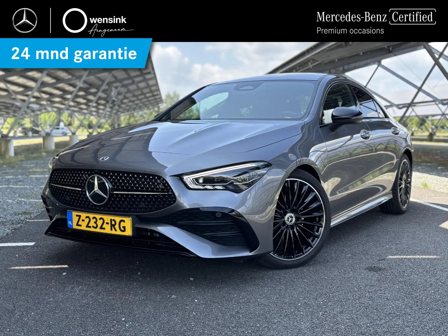 Mercedes-Benz CLA 180 Star Edition AMG Line | Panoramadak | Night | 19" Grigio - 1