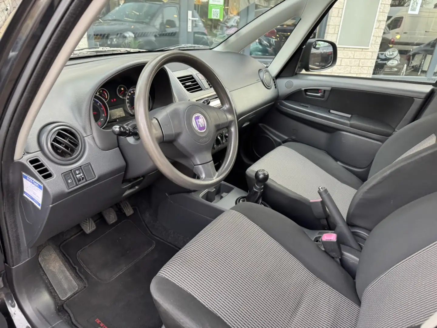 Fiat Sedici 1.6-16V Young Nieuwe type Apk Airco Zwart - 2