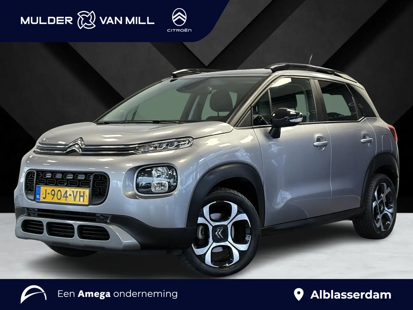 Citroen C3 Aircross Feel Pack 1.2 Turbo 110pk | UNIEKE KM-STAND! | NAV Grigio - 1