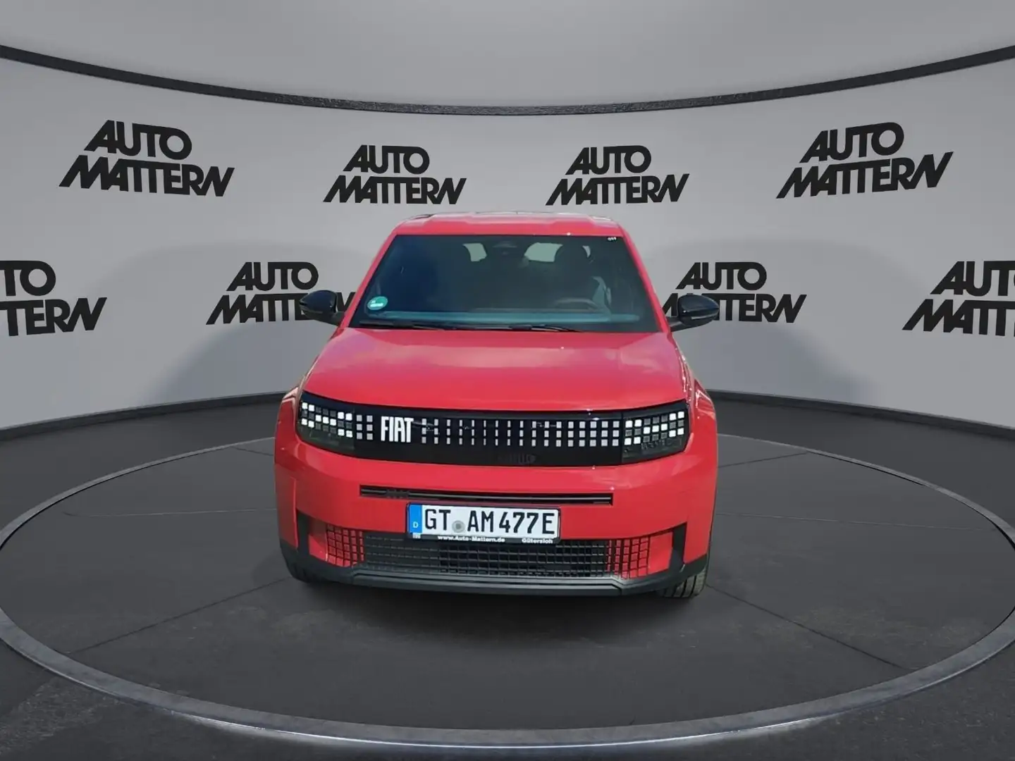 Fiat Red 44kWh CarPlay, PDC 11 KWh Lader Rot - 2