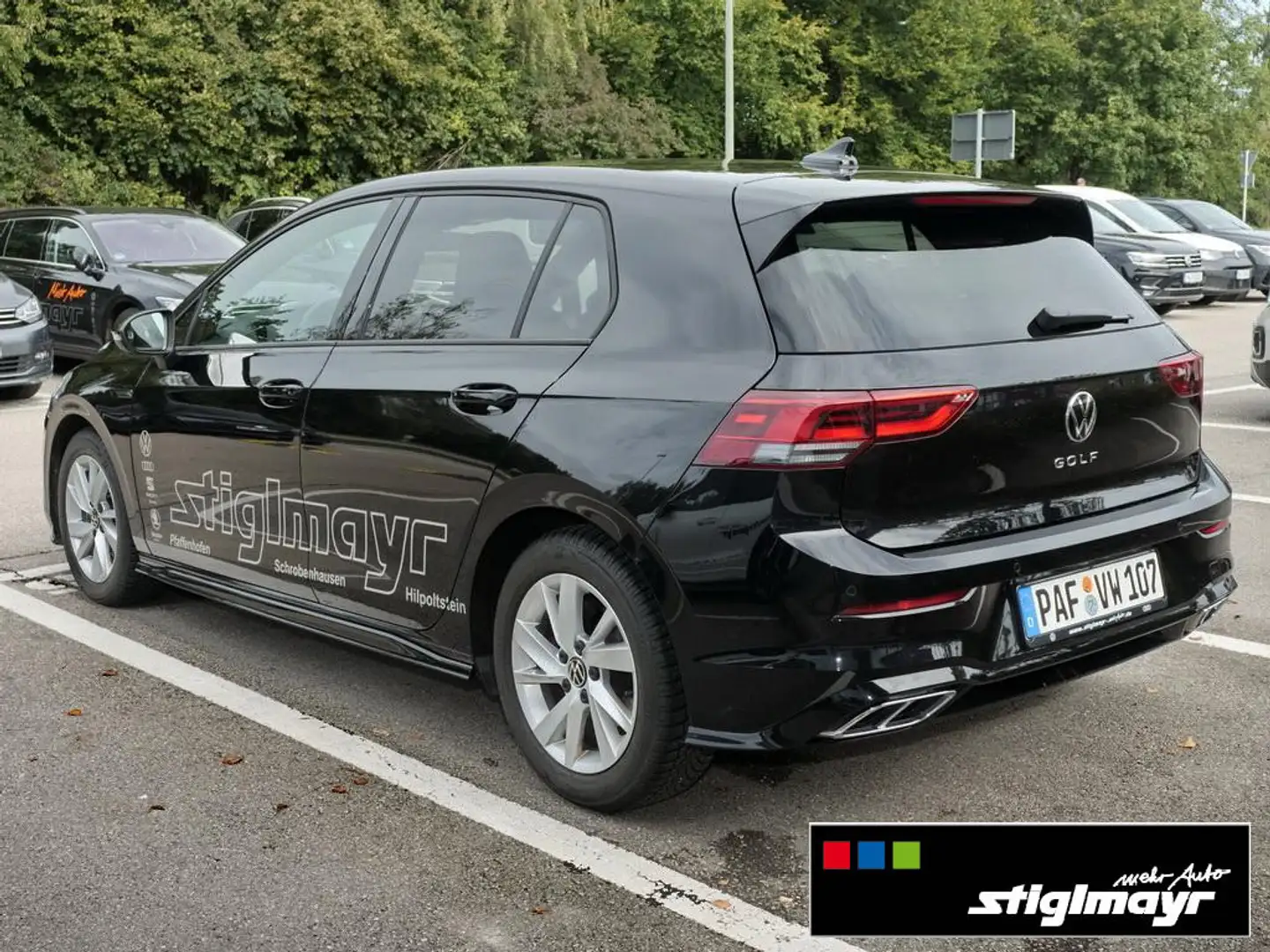 Volkswagen Golf R-Line 1,5 Navi Sitzhzg. AHK ACC Noir - 2