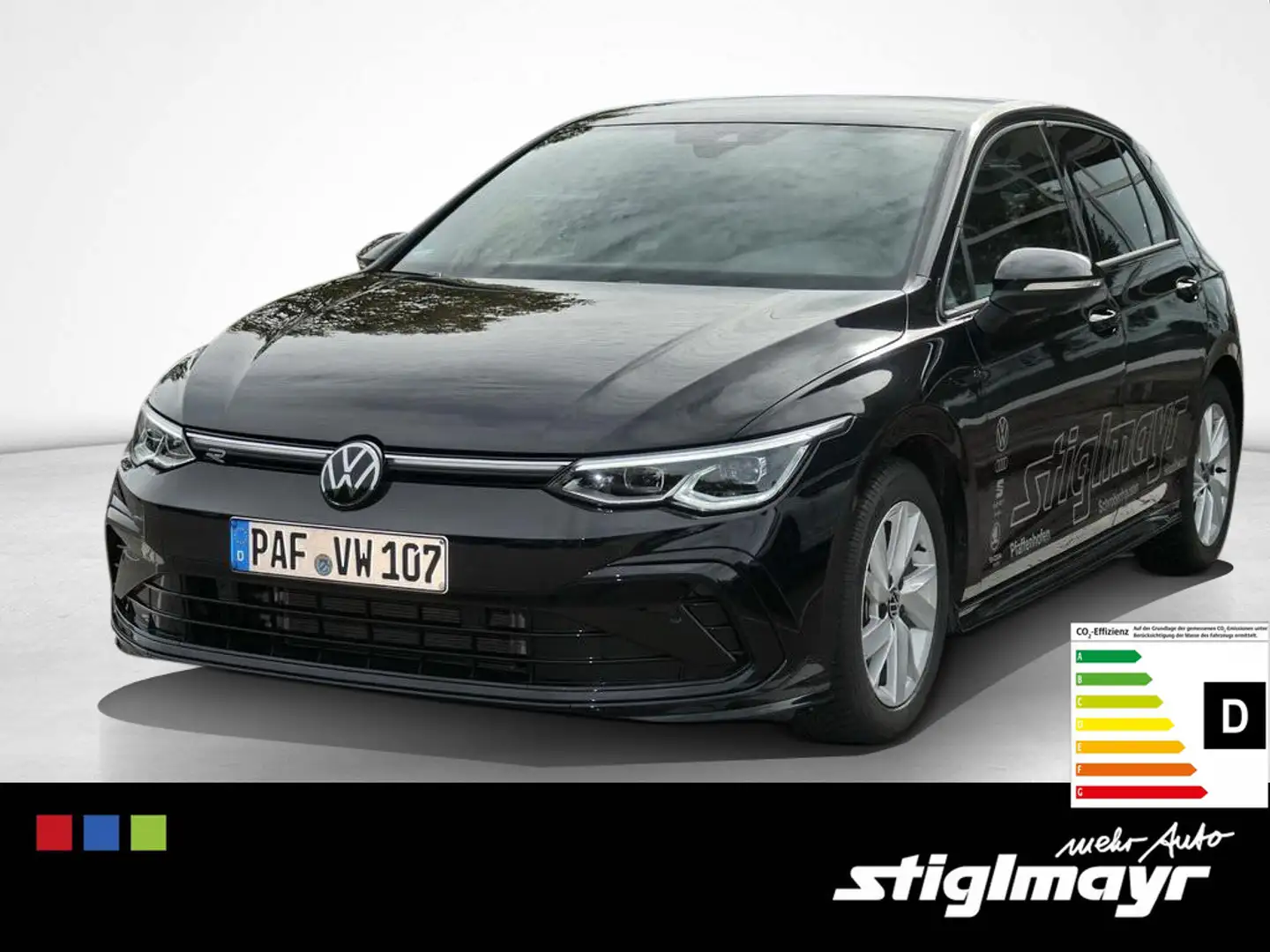 Volkswagen Golf R-Line 1,5 Navi Sitzhzg. AHK ACC Noir - 1