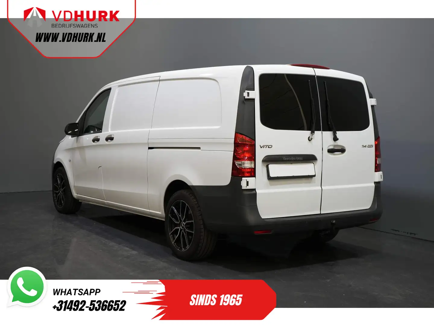 Mercedes-Benz Vito 114 CDI Aut. L3 XL EXPORT ONLY 2x Schuifdeur/ LMV/ Blanc - 2