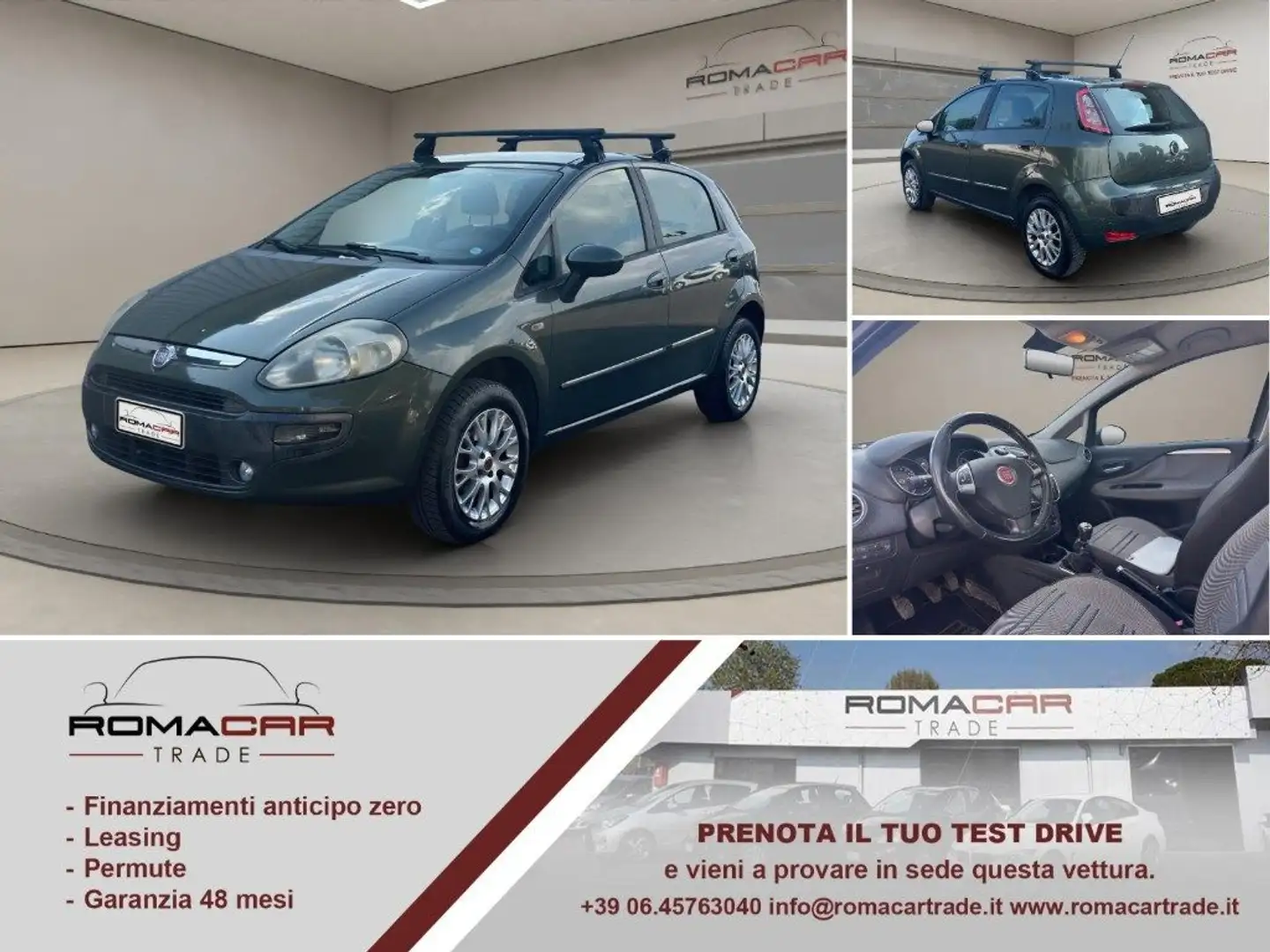 Fiat Punto Evo 1.4 5 porte Dynamic Natural Power PRONTA CONSEGNA Grün - 1