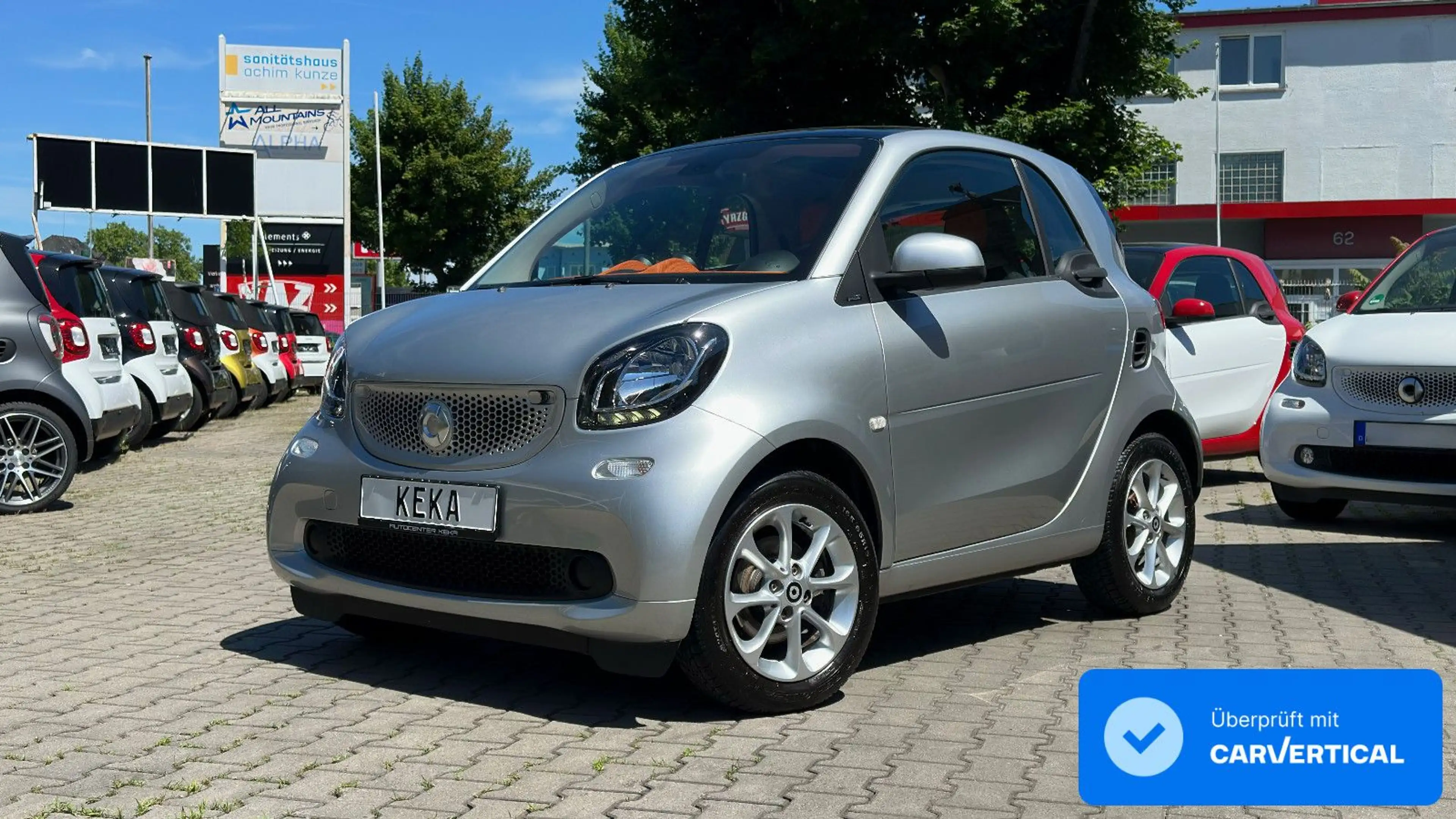 smart forTwo Coupé DCT SILVER EDITION! NUR 34 TKM!