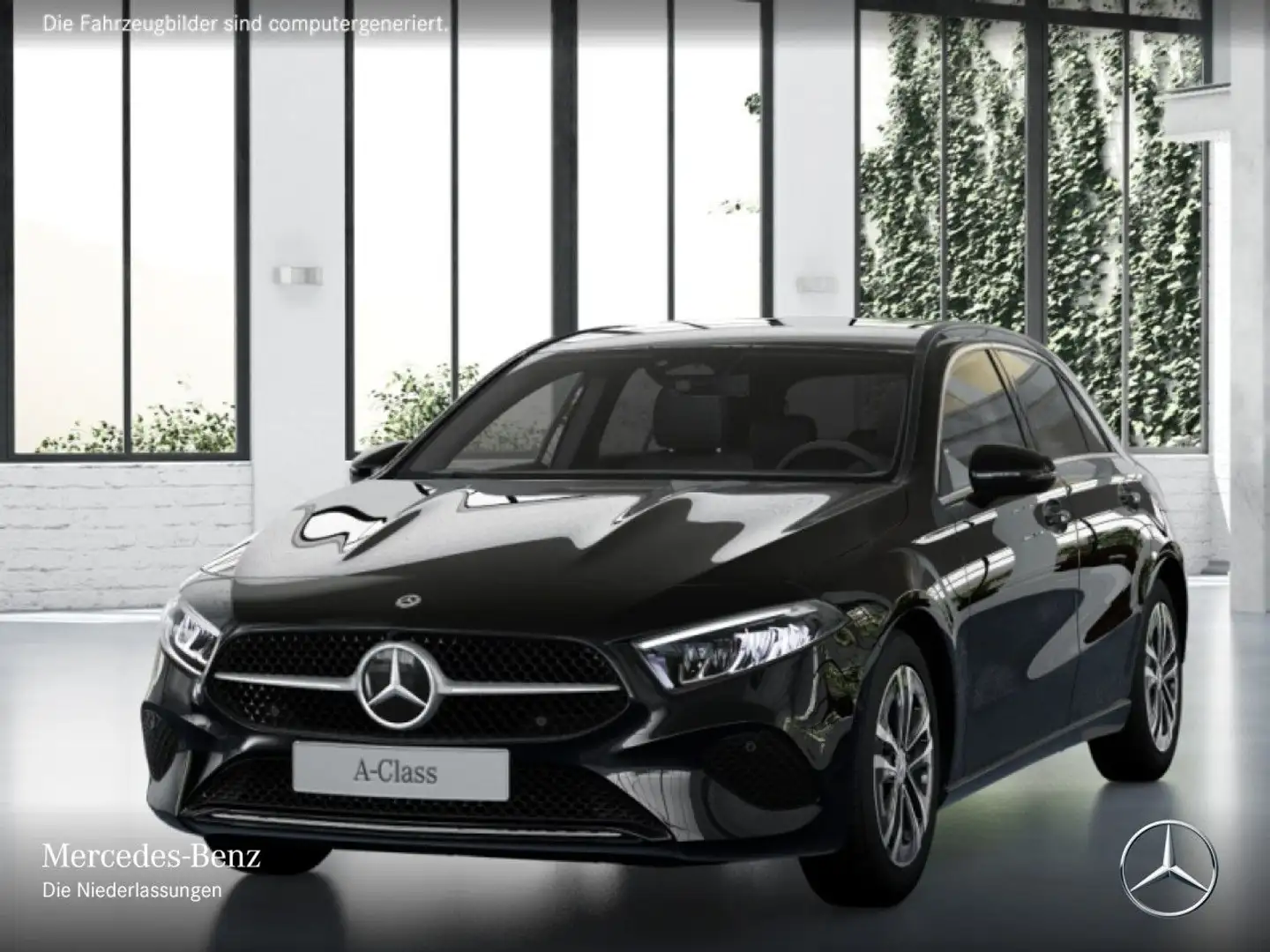 Mercedes-Benz A 180 PROGRESSIVE+LED+KAMERA+TOTW+7G Schwarz - 2