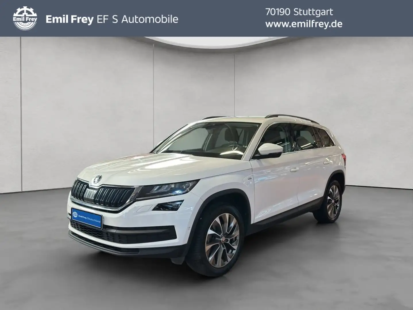 Skoda Kodiaq 2.0 TDI DSG Clever Blanc - 1