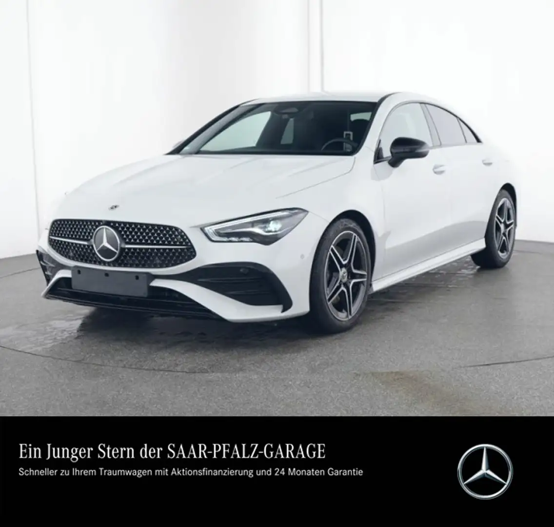Mercedes-Benz CLA 200 CLA 200 Coupé AMG*NIGHT*R-KAM*AMB*LED*PTS*CARPLAY Weiß - 1