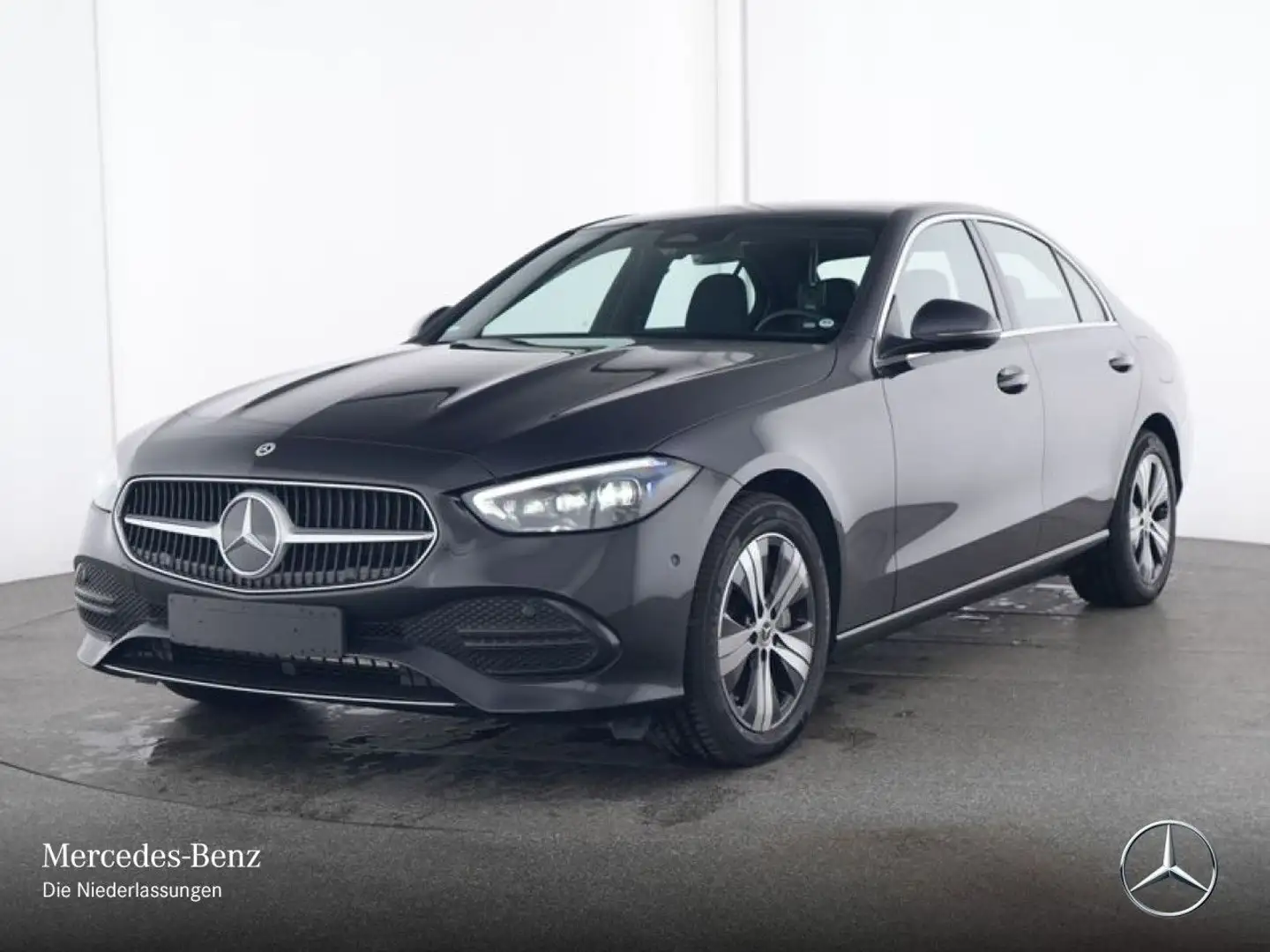 Mercedes-Benz C 300 de 4M AVANTG+PANO+BURMESTER+KAMERA+TOTW+9G Grau - 2