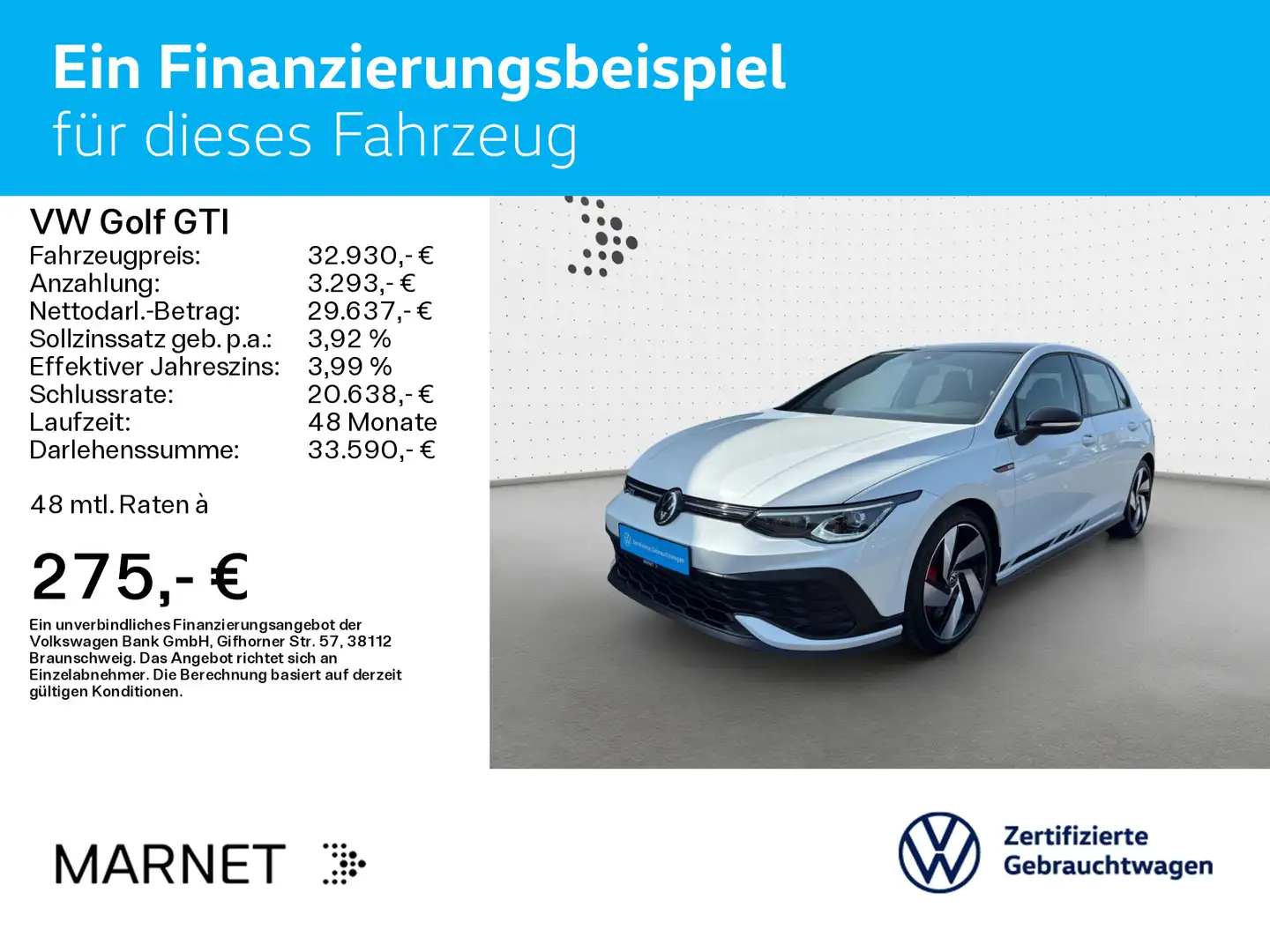 Volkswagen Golf VIII GTI Clubsport GTI Clubsport 2.0 TSI DS Wit - 2