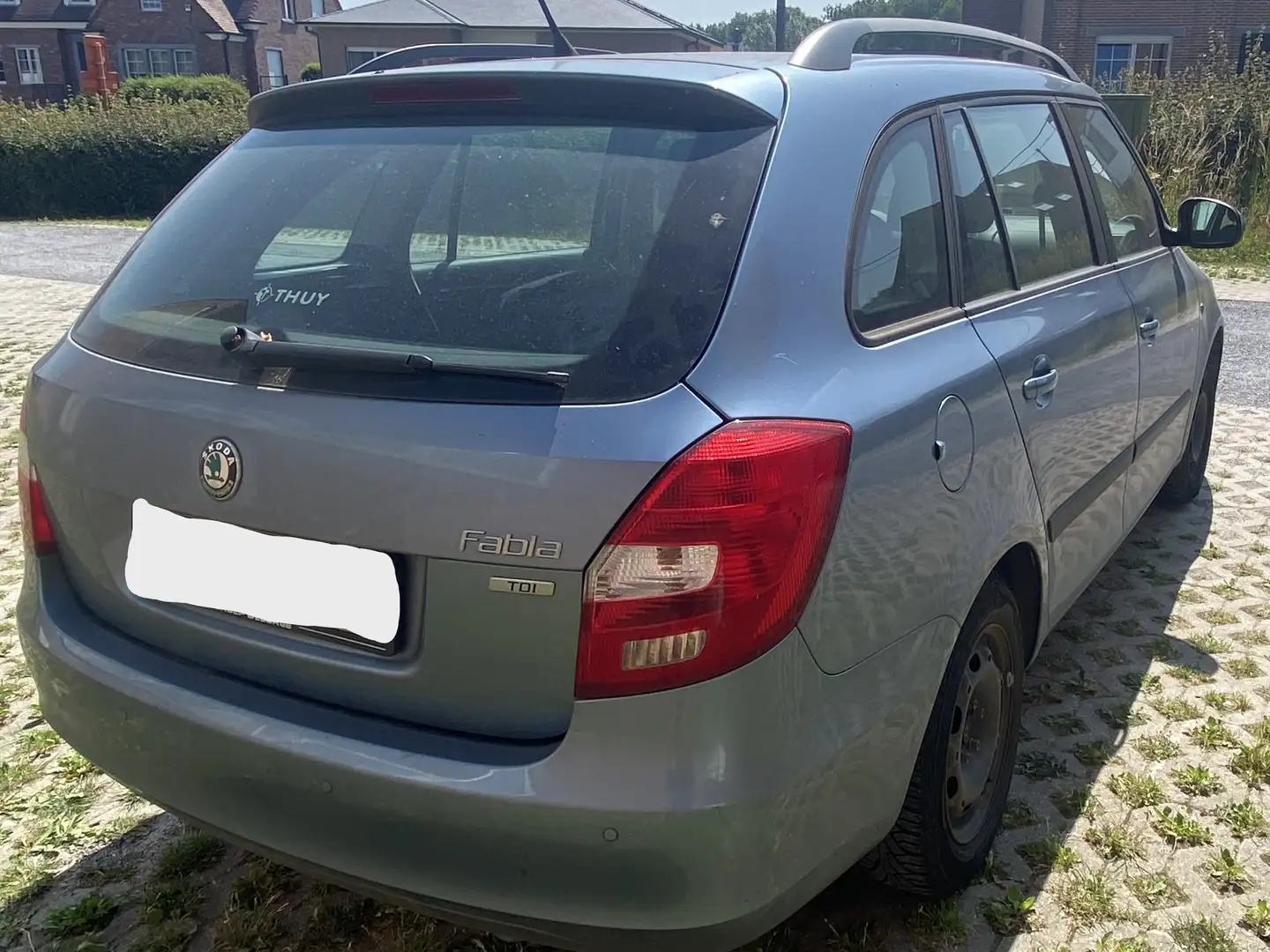 Skoda Fabia Fabia 1.2 TDI DPF Combi GreenLine Bleu - 1