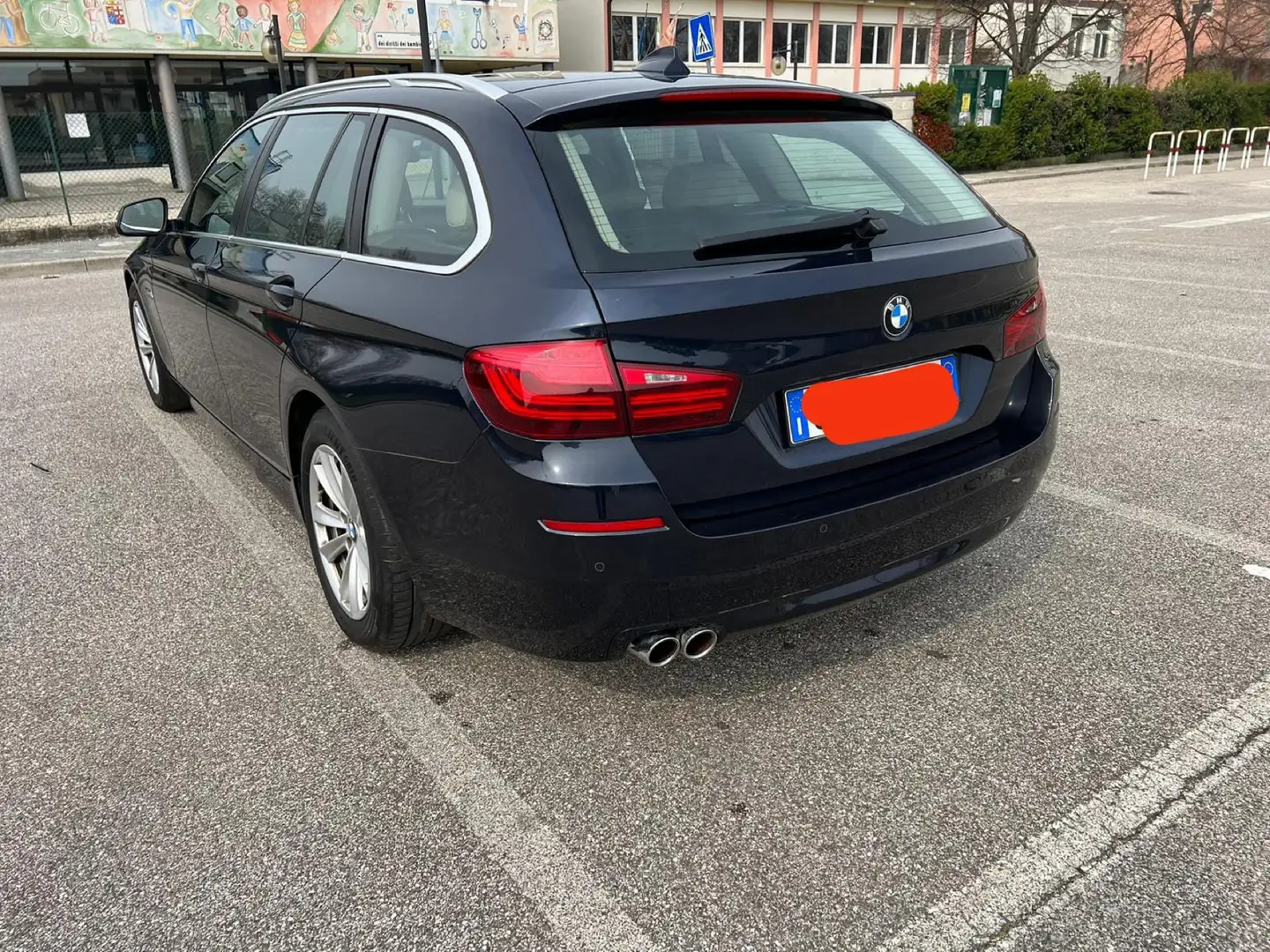 BMW 518 518d Touring Luxury Line Blue - 2