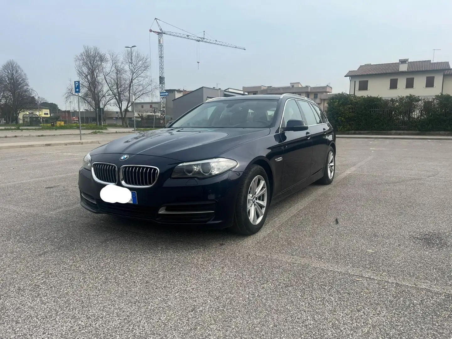 BMW 518 518d Touring Luxury Line Azul - 1