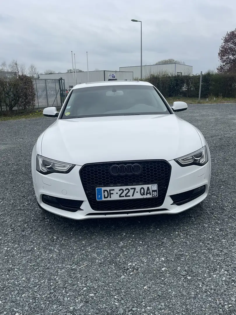 Audi A5 A5 Sportback V6 3.0 TDI 204 Business Line Blanc - 2
