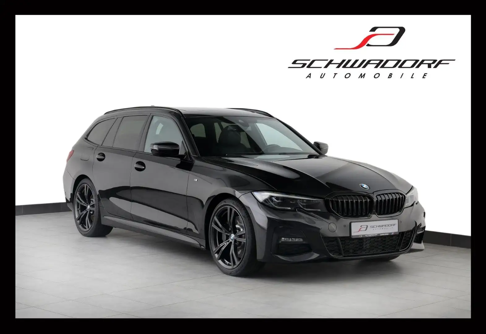 BMW 330 d Touring M Sport PANO LASER HIFI RFK AHK 19" Schwarz - 1