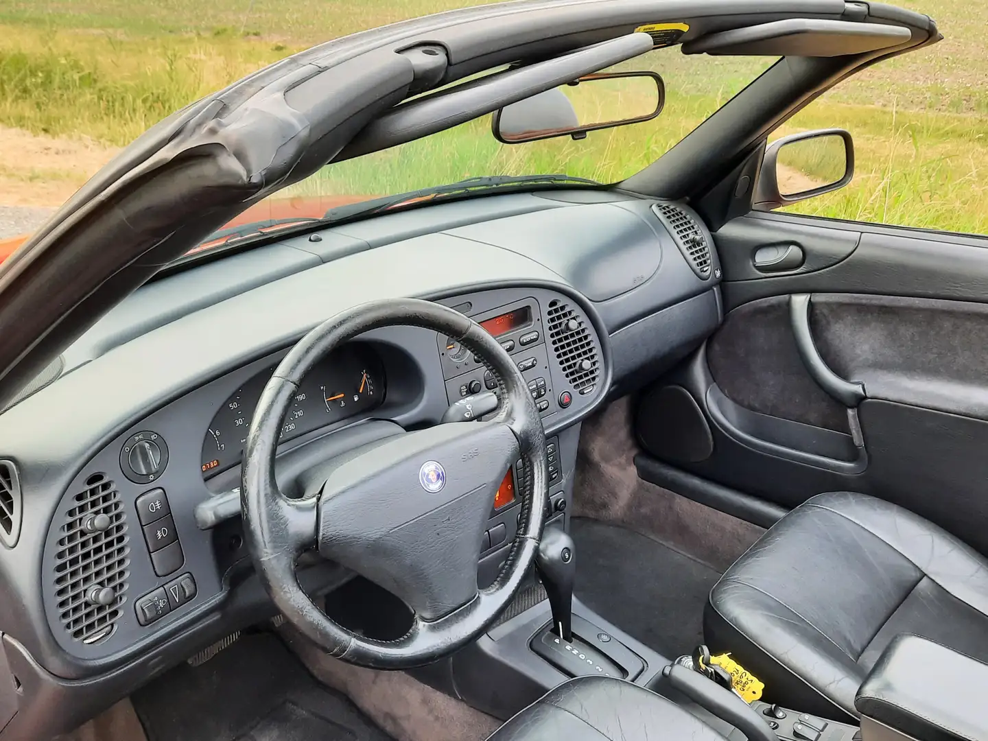 Saab 900 Cabrio 2.3 SE Nette | Goed rijdende auto Roşu - 2