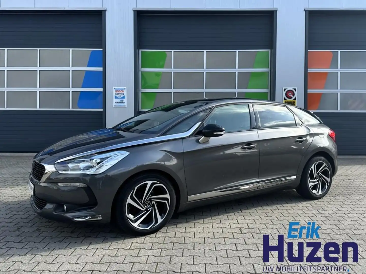 DS Automobiles DS 5 1.6 BLUEHDI BNS EX. / Massage stoelen / Vol. Pano Grijs - 1