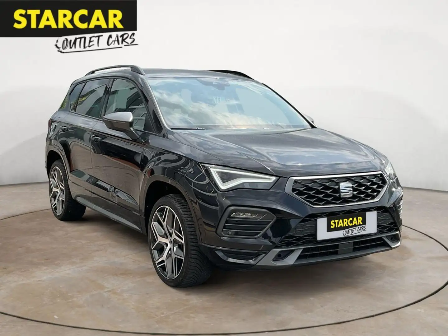 SEAT Ateca FR 2.0 TDI BUSINESS-PAKET NAVI+WINTER-PAKET+ACC+KE Negru - 1