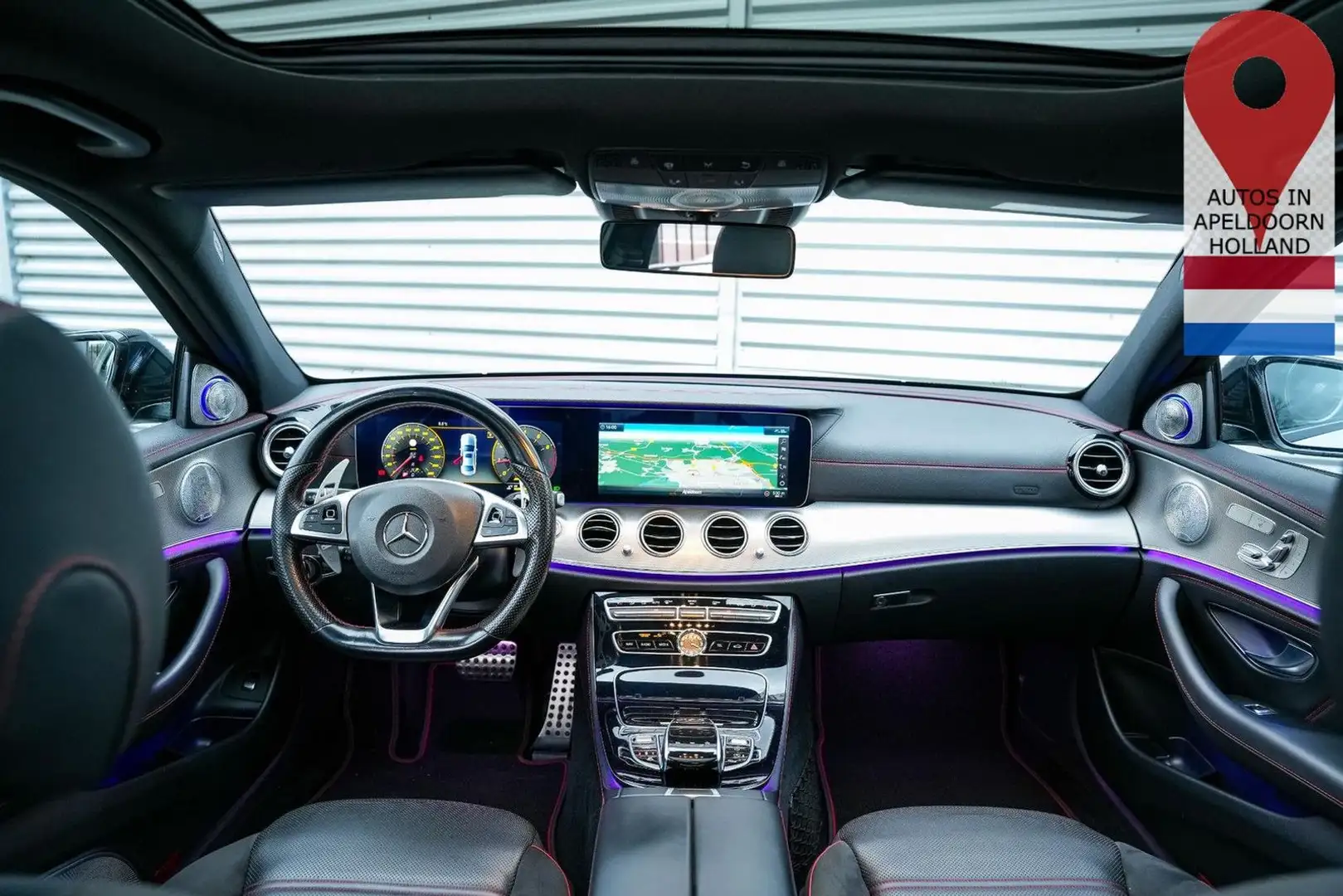 Mercedes-Benz E 43 AMG 4Matic BRABUS panorama dach Burmester 3 Gris - 2