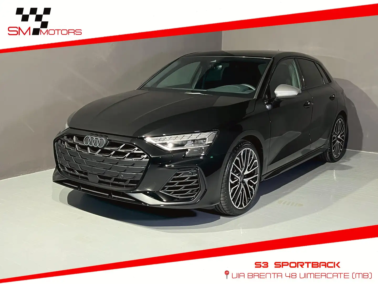 Audi S3 Sportback 2.0 tfsi PRONTA CONSEGNA-GARANZIA 5 ANNI Nero - 1