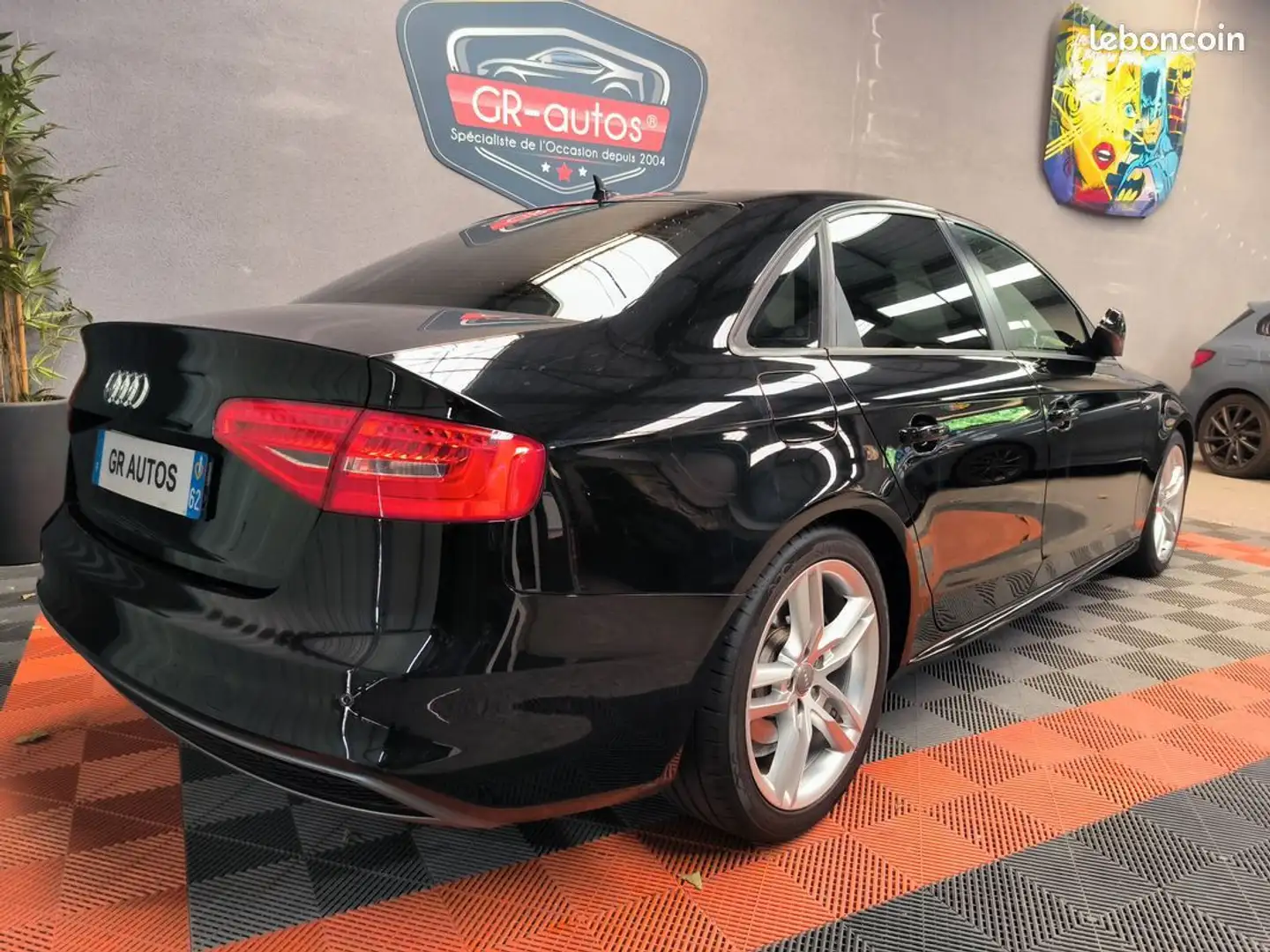 Audi A4 1.8 Tfsi 120cv S-line 73.000kms certifiés 2 eme ma Noir - 2