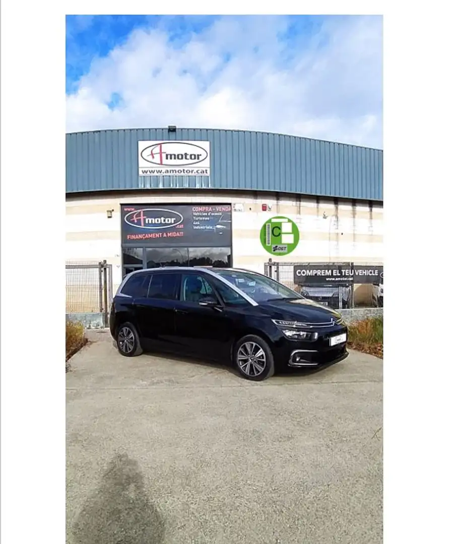 Citroen C4 Grand Picasso 1.6BlueHDI S&S Feel 120 Zwart - 1