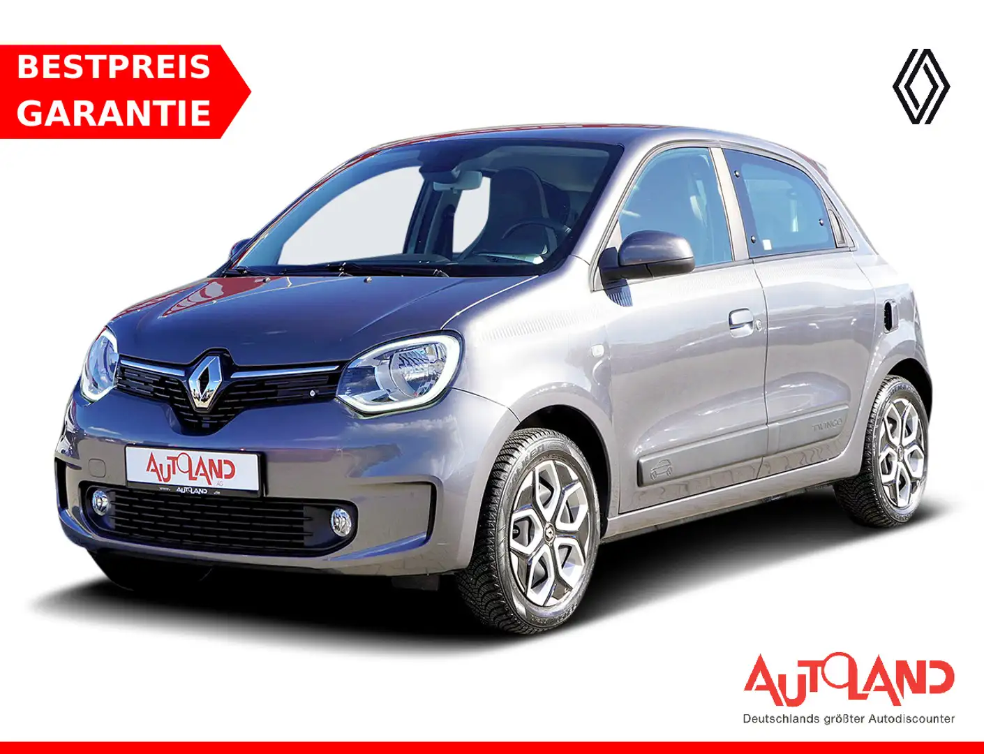 Renault Twingo 1.0 Klima DAB USB Sitzheizung Bluetooth Grau - 1