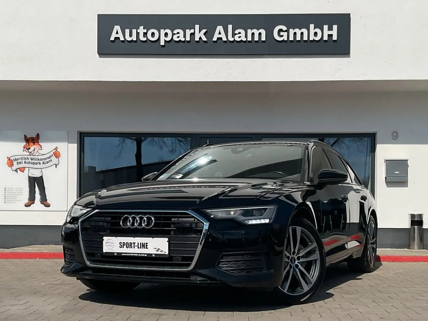 Audi A6 Avant 40 TDI basis Lane LED Klima Navi Side Schwarz - 1