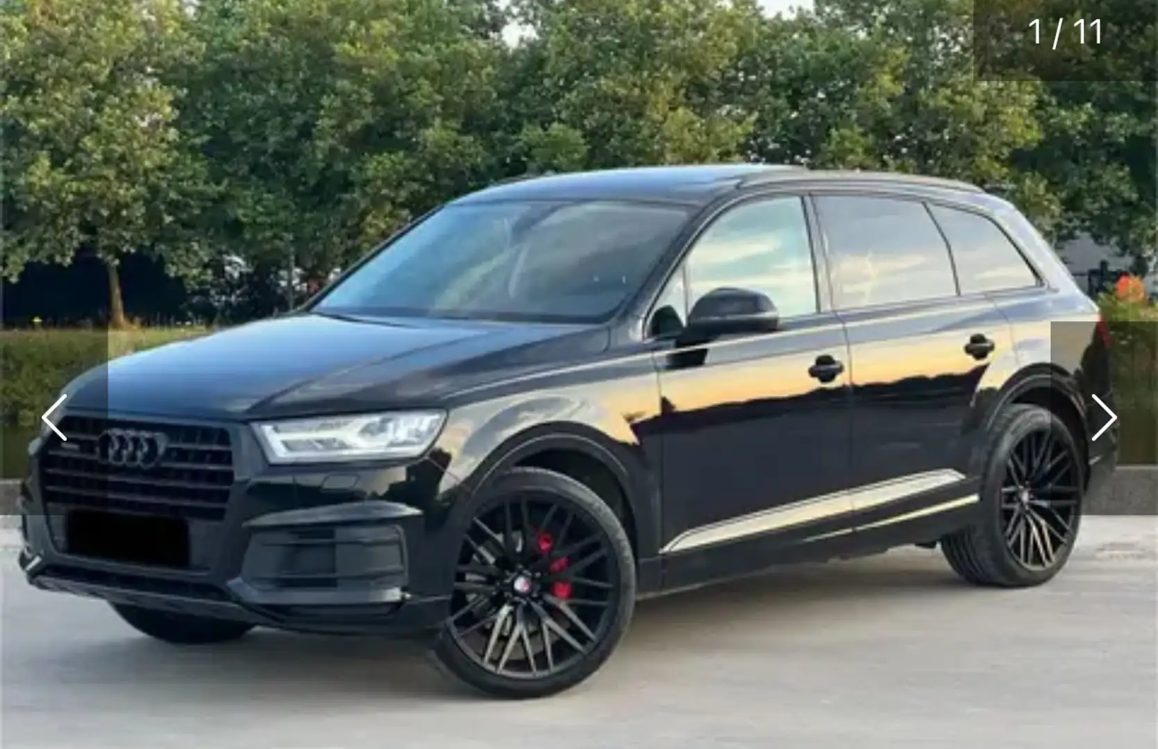 Audi Q7 Q7 3.0 TDI ultra quattro tiptronic Noir - 1