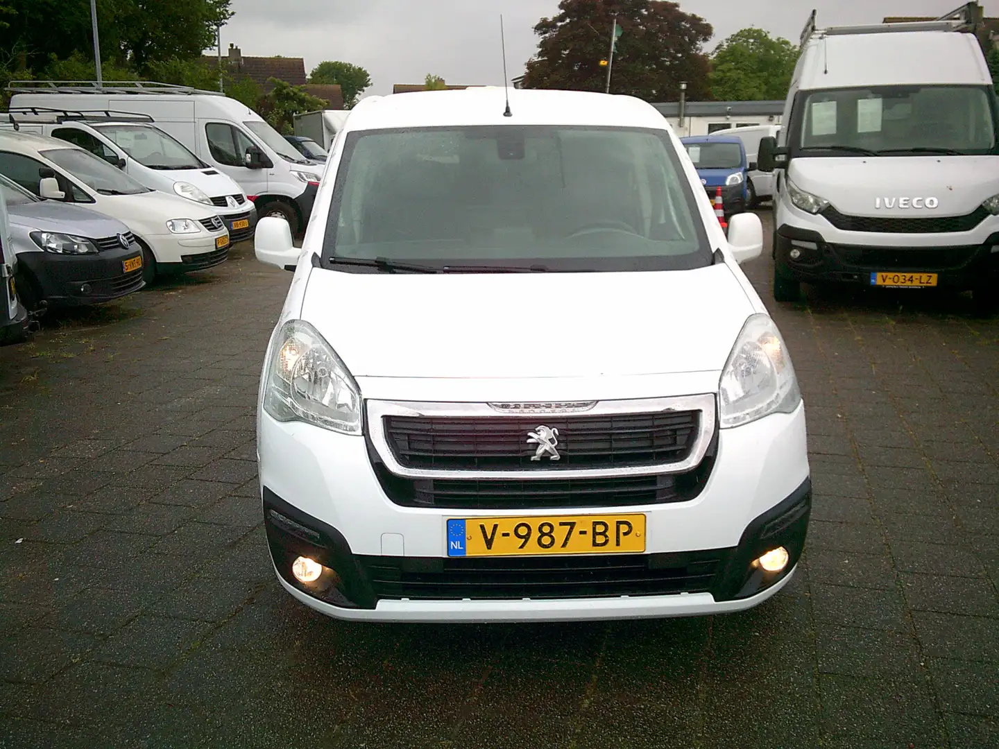 Peugeot Partner PARTNER 122L2 PREM.1.6 VOORZIEN VAN AIRCO+CRUISE!! Blanc - 2