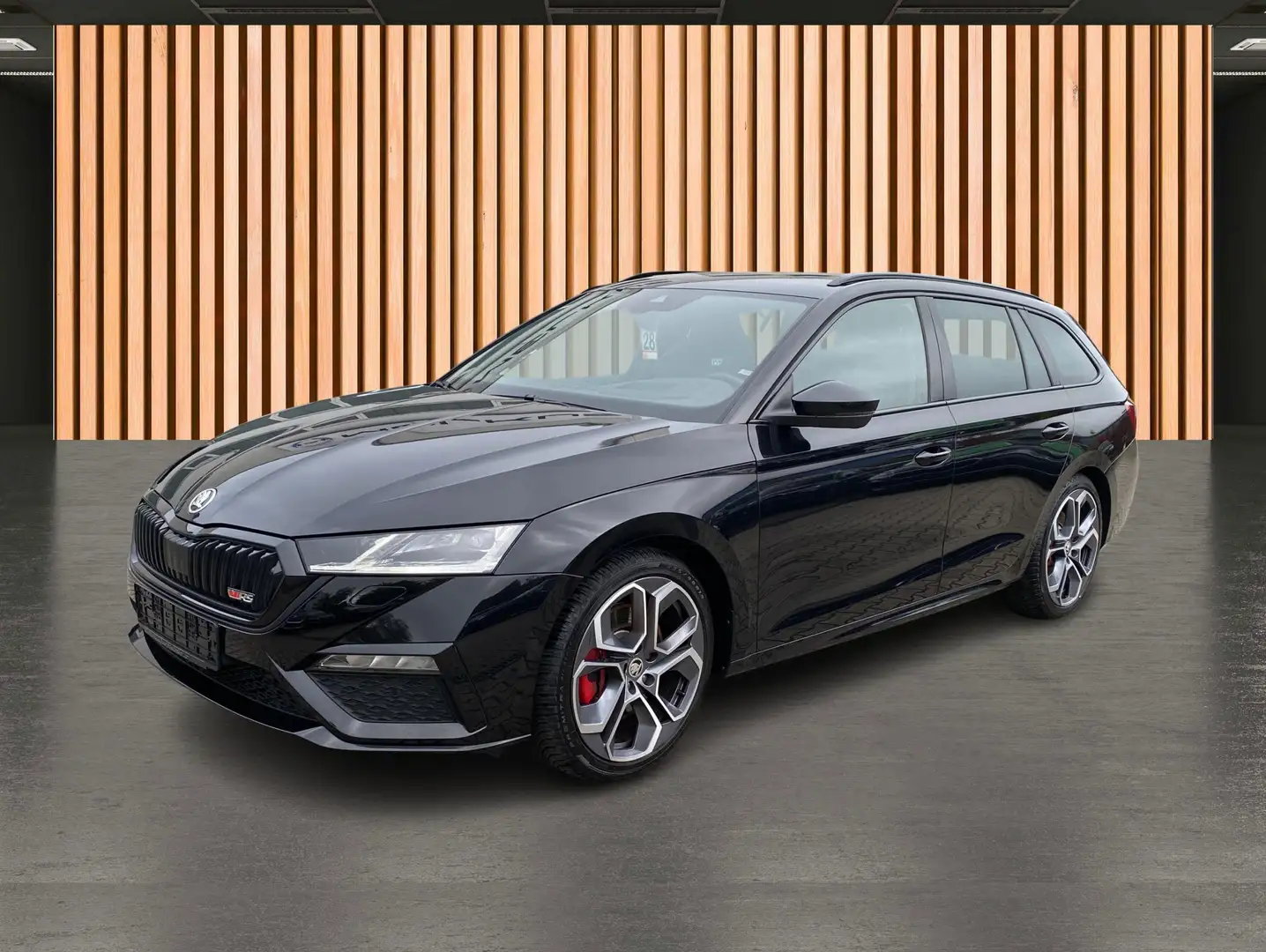 Skoda Octavia Combi 2.0 TSI DSG RS*Navi*HeadUp*Pano* Schwarz - 2