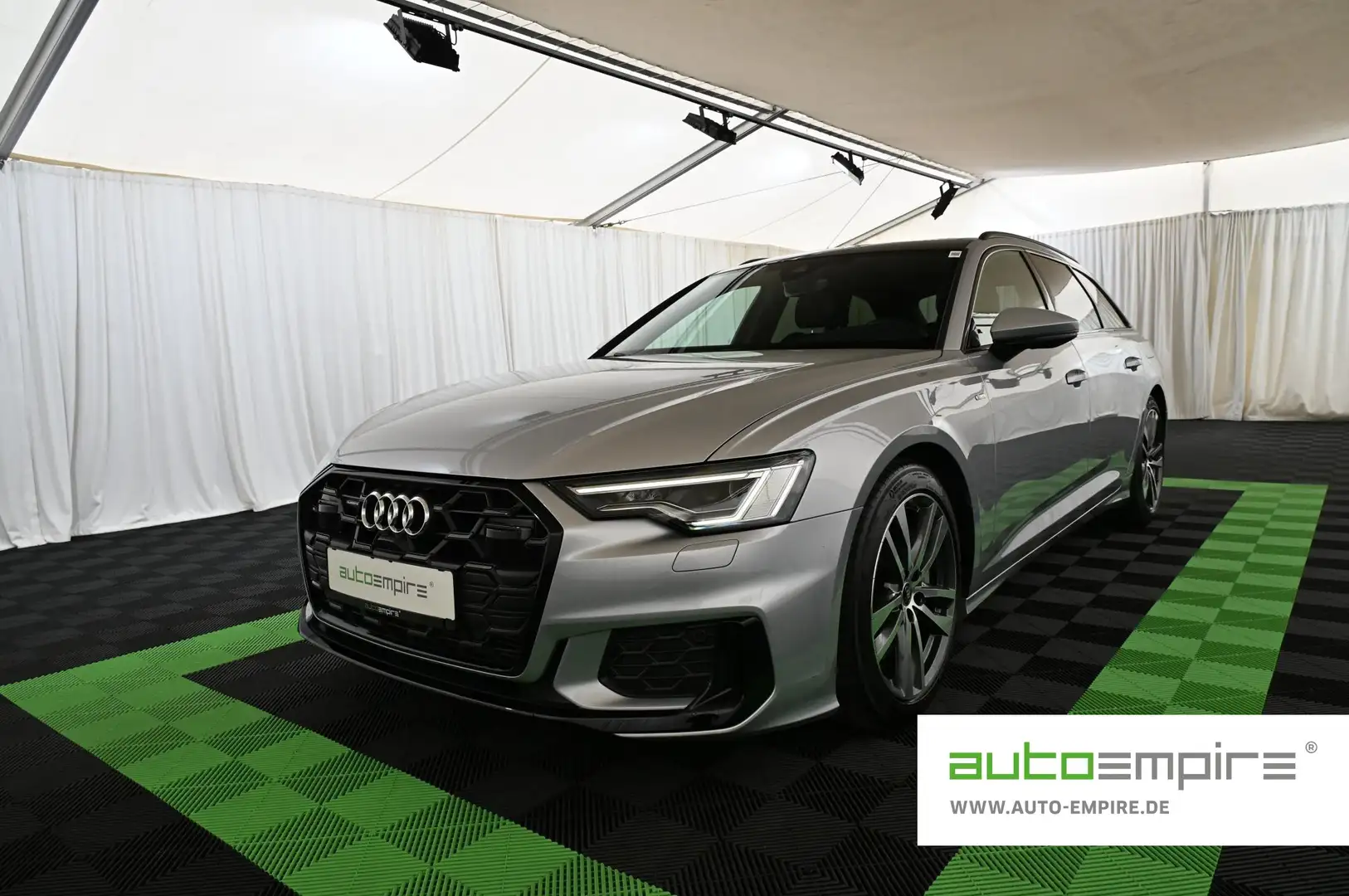 Audi A6 Avant 50 TFSIe qr. S-Line+ MATRIX/PANO/AHK/19 Silber - 1