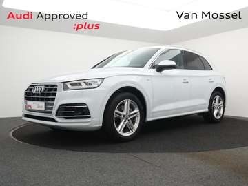 Audi Q5 Business Edition Sport 35TDI 163PK *AUTOMAAT*NAVI*LEDER*SPORTSEATS*SFEERVERLICHTING*BLTH*CRUISE*...