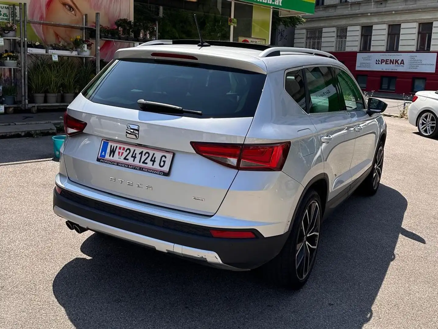 SEAT Ateca Ateca 2,0 Xcellence 4WD TDI DSG Xcellence Silber - 2