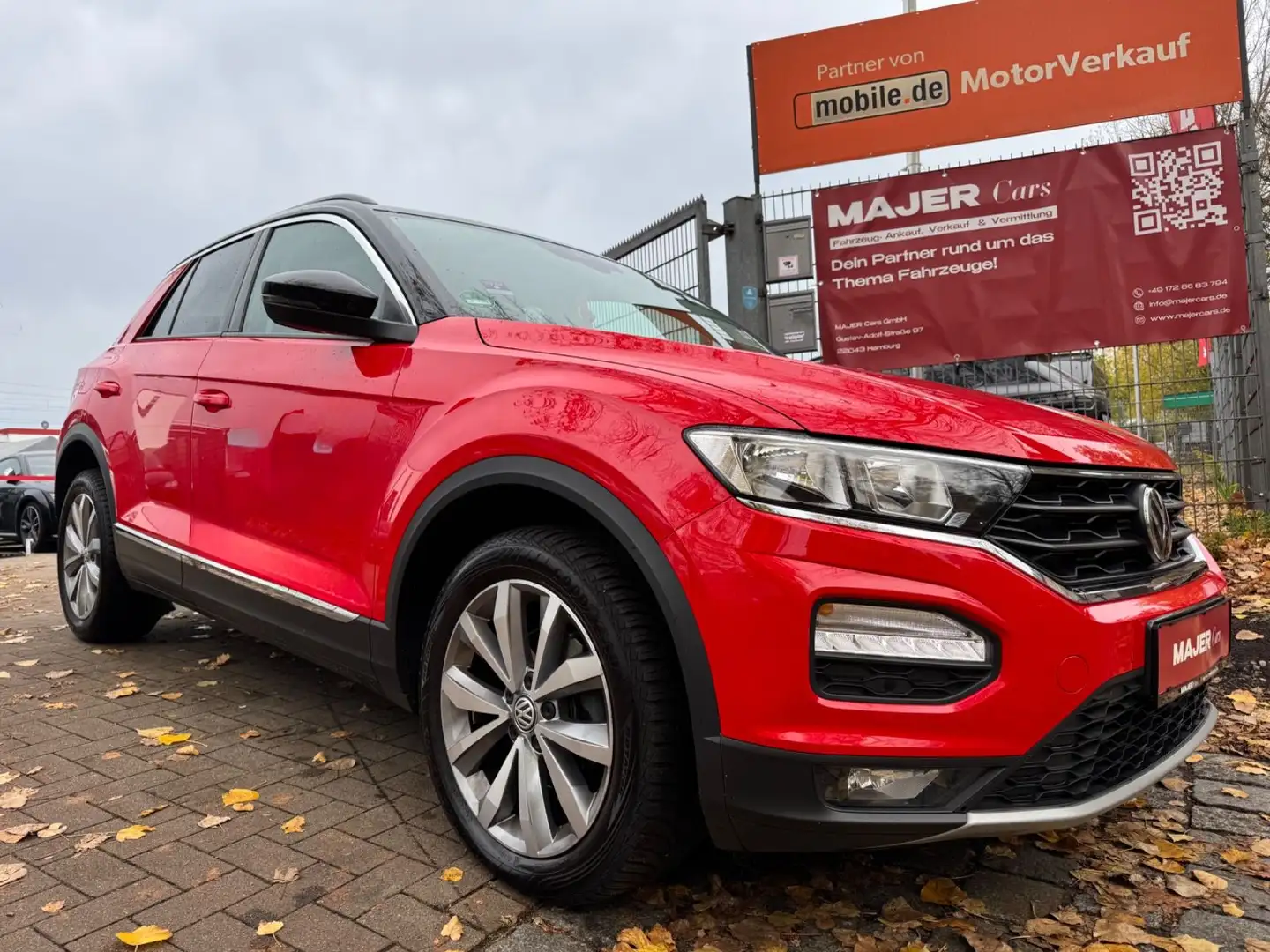 Volkswagen T-Roc Style*ACC*SHZ*BT*PDC Rouge - 1