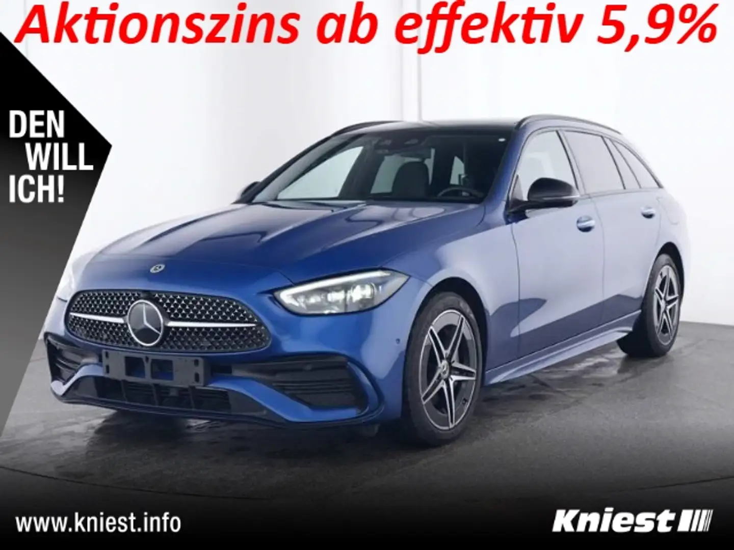 Mercedes-Benz C 300 T de AMG Premium Plus Pano AHK Blue - 1