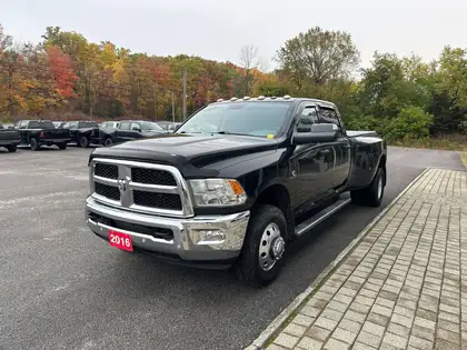 Black 2016 RAM 3500 Pickup Truck Four-Wheel Drive 6-Speed Automatic